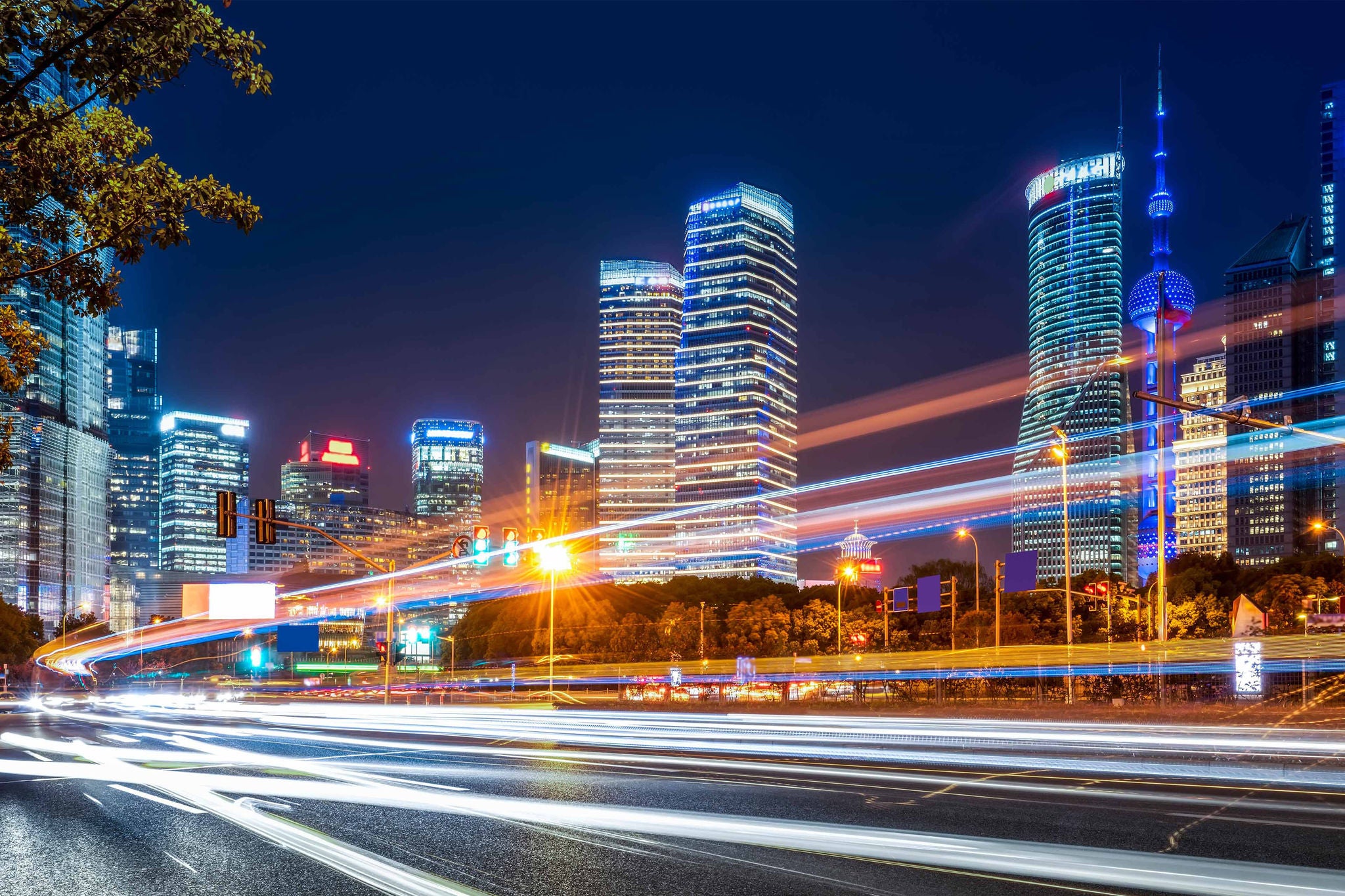 Urban Nightscape Architecture 