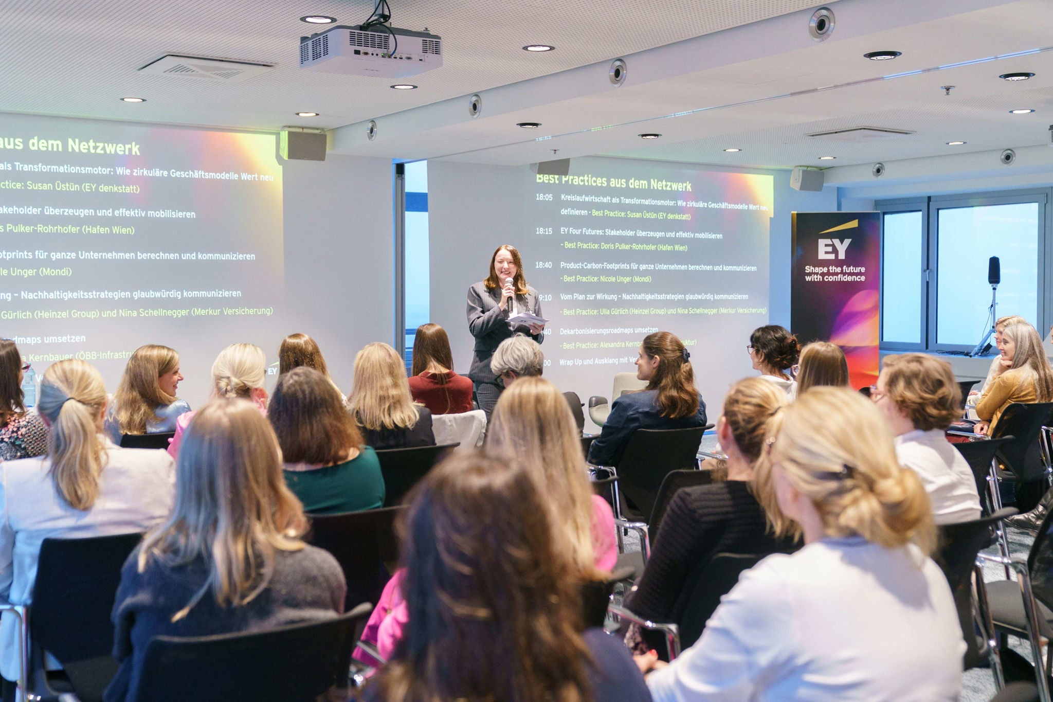 Beim kürzlichen Netzwerktreffen kamen Frauen aus unterschiedlichen Branchen zusammen, um sich auszutauschen.
