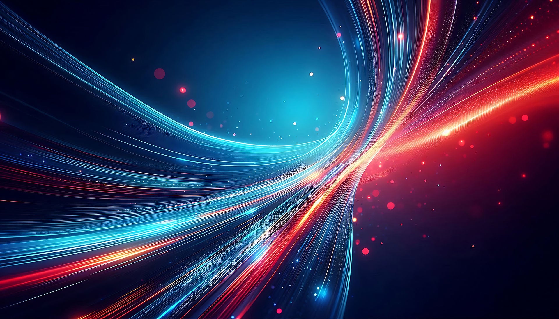 Hombre de negocios sentado trabajando en el ordenador por la noche