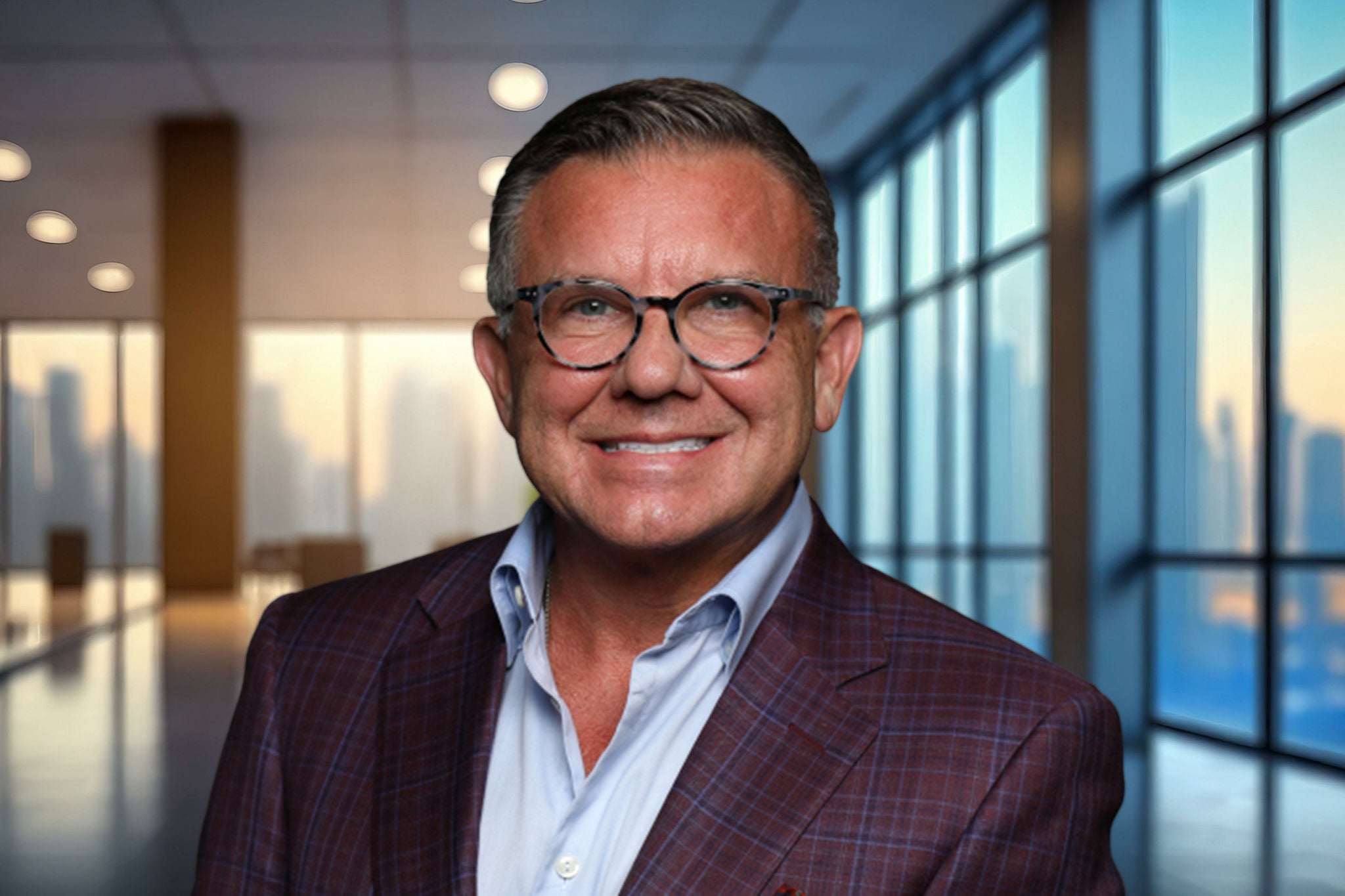 Photographic portrait of Michael Burcham