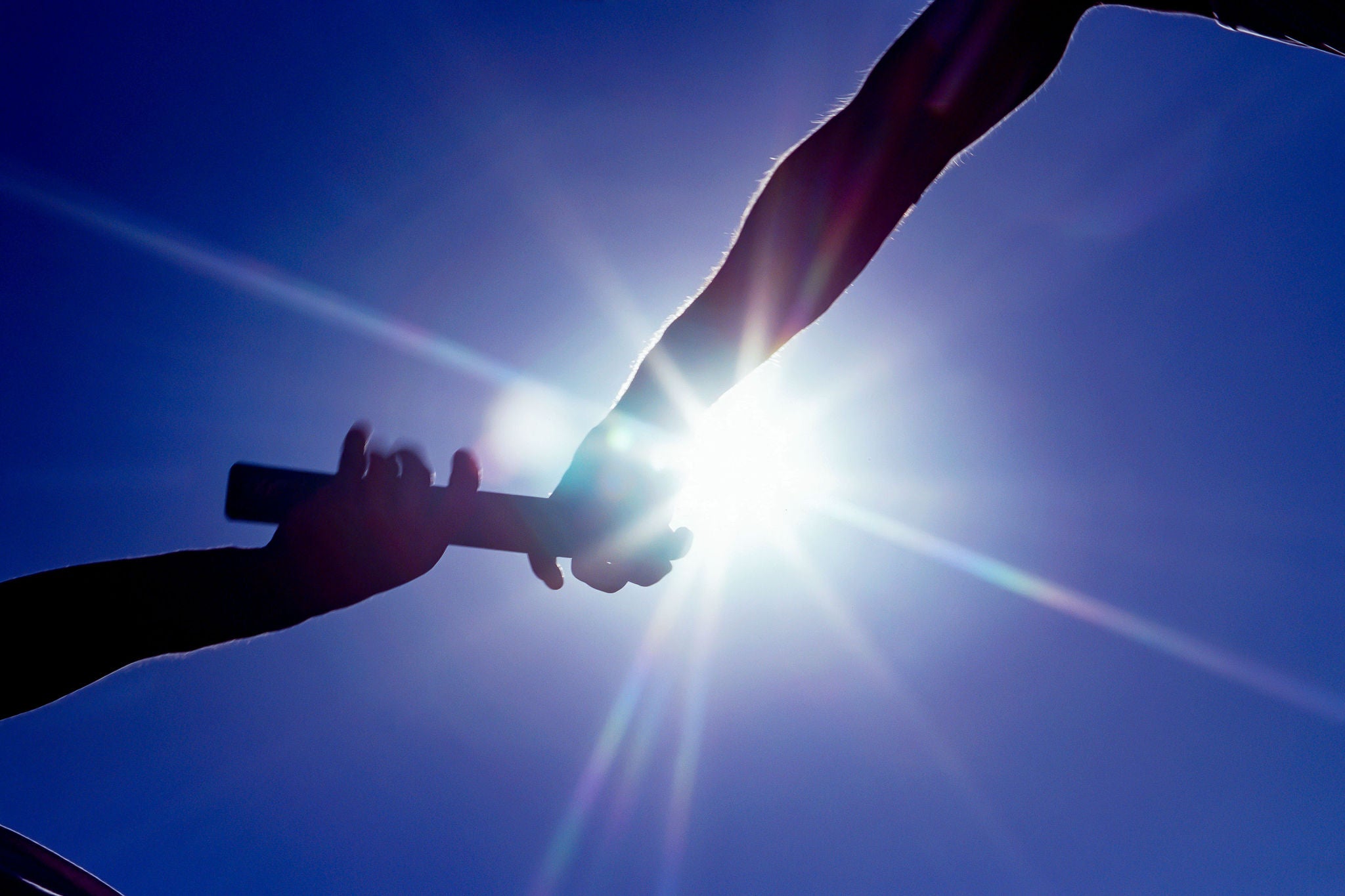 hand baton sun