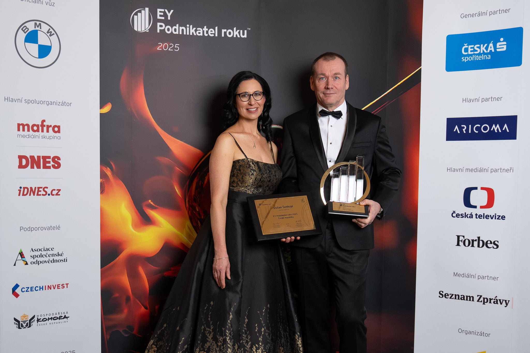 EY Podnikatelem roku České republiky se pro rok 2025 stává Dušan Šenkypl z Pale Fire Capital
