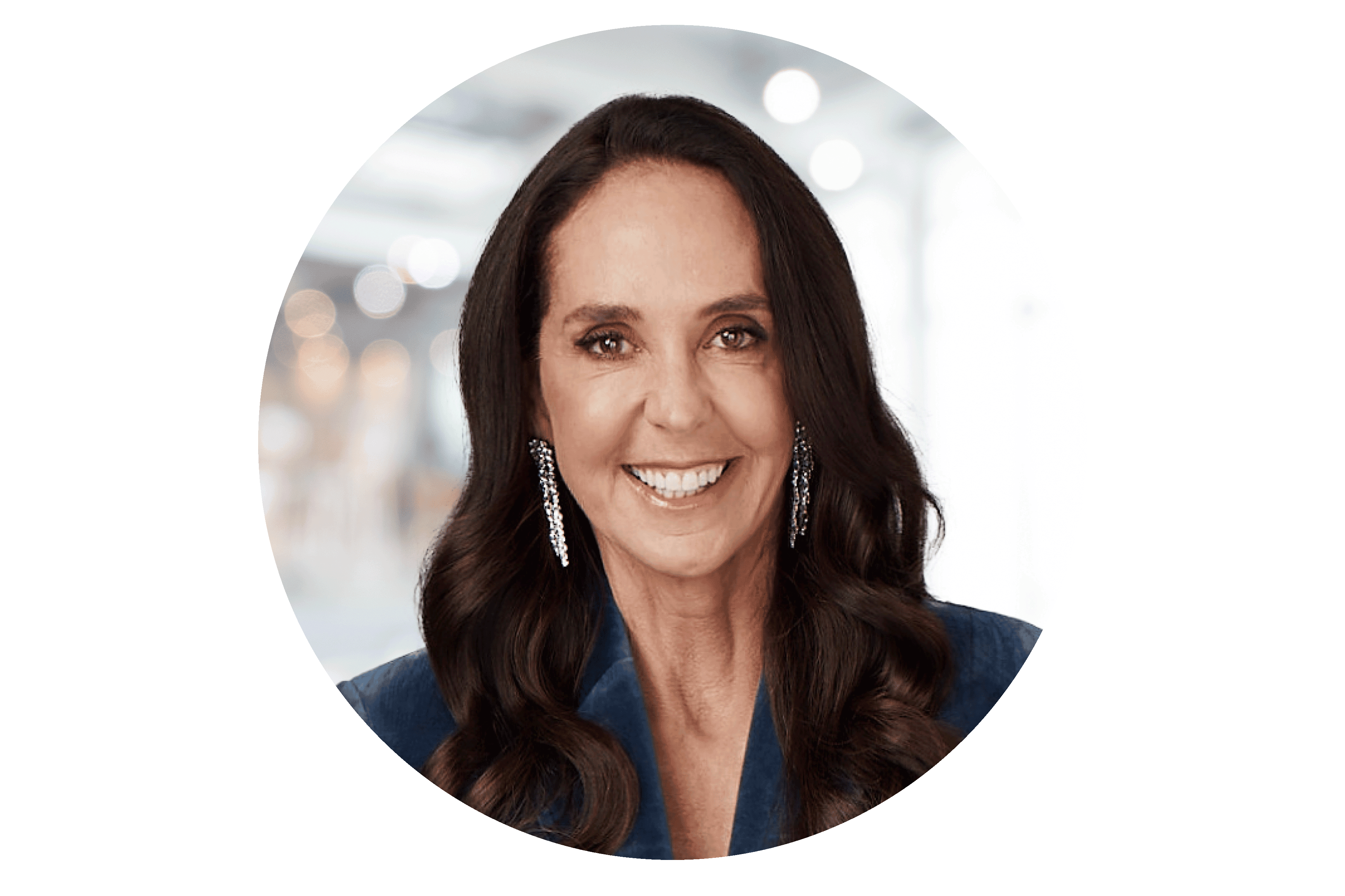A photographic portrait of Janine Allis