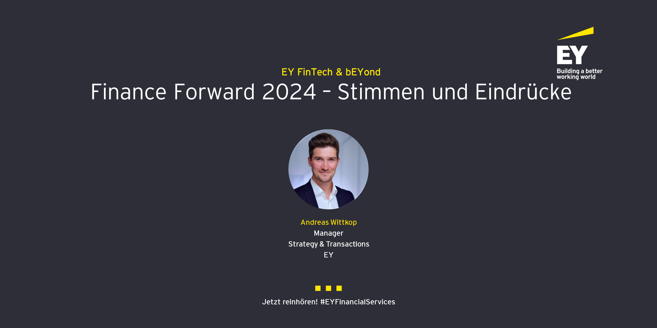 EY FinTech and bEYond Folge 77
