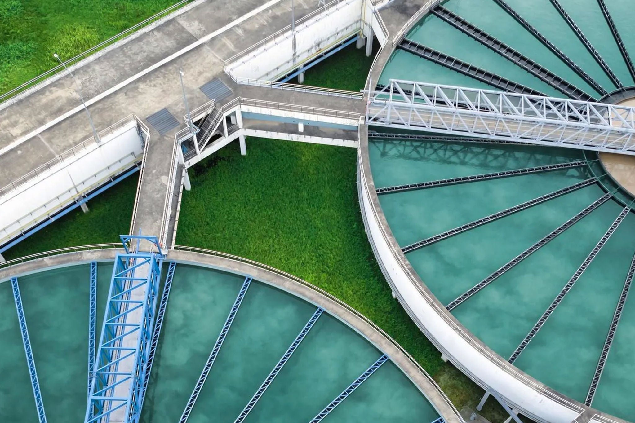 a Solid Contact Clarifier Tank type Sludge Recirculation process in water treatment plant
