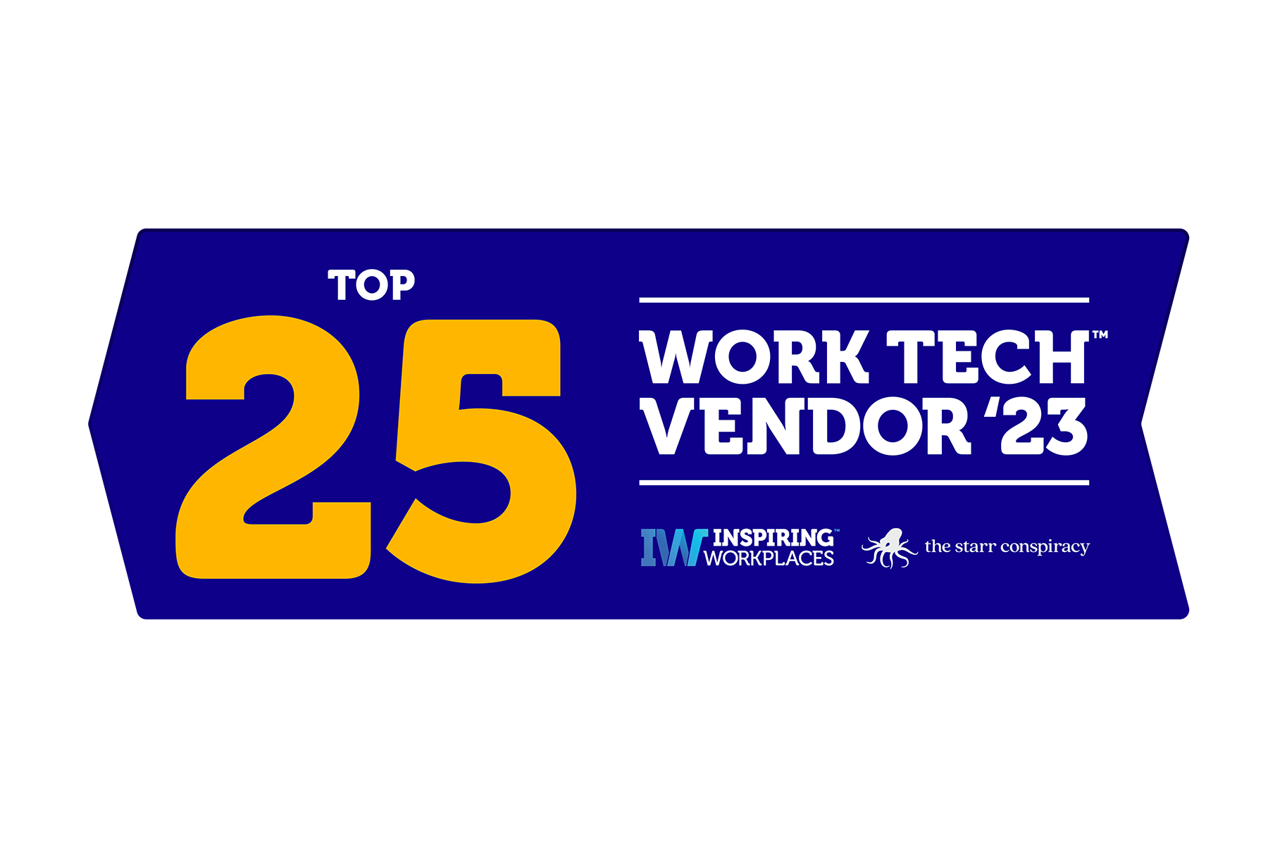 Worktech winners badge 2023