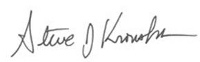 Steve krouskos Signature