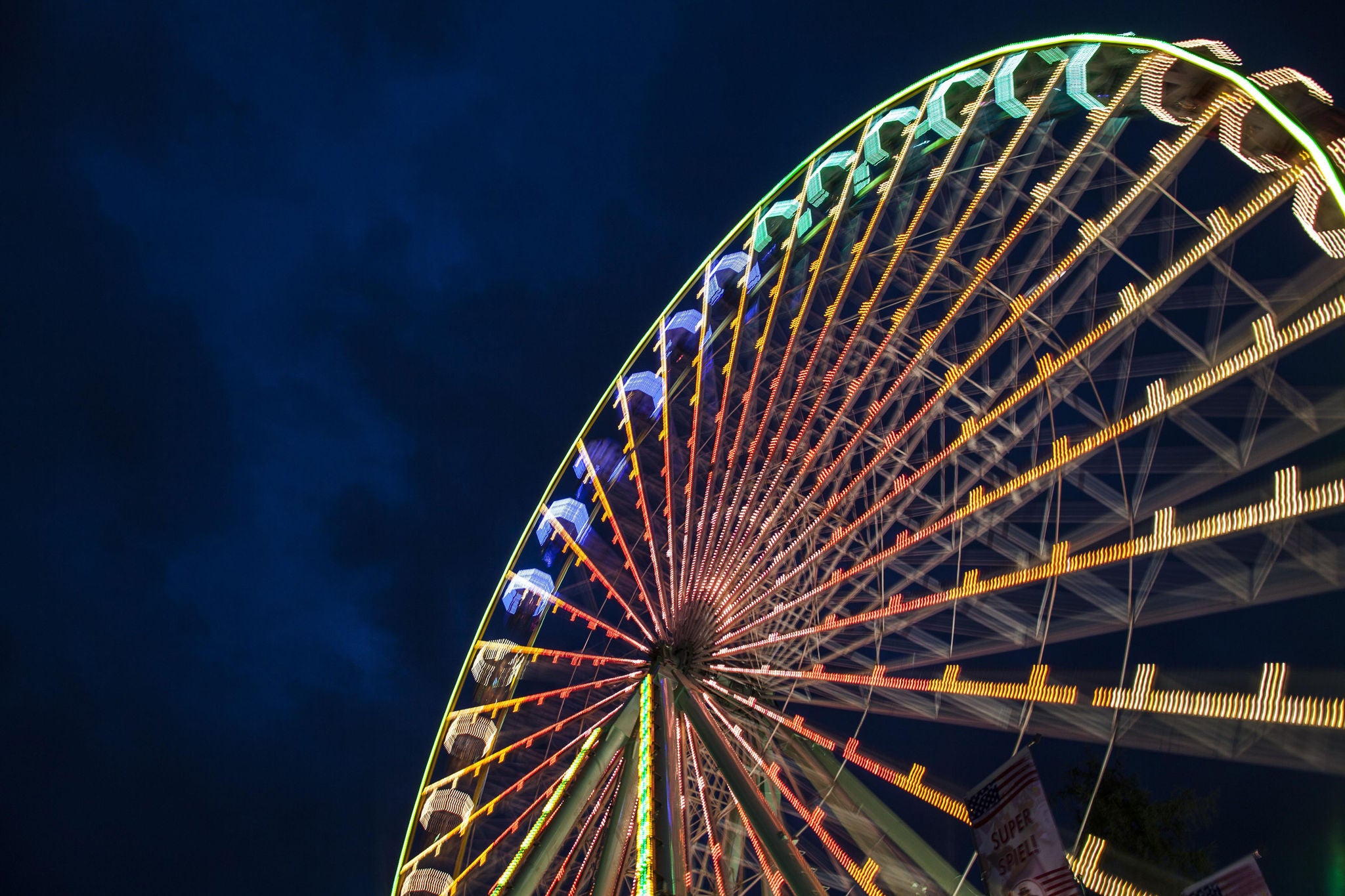 Jupiter Ferris wheel at the children's festival
