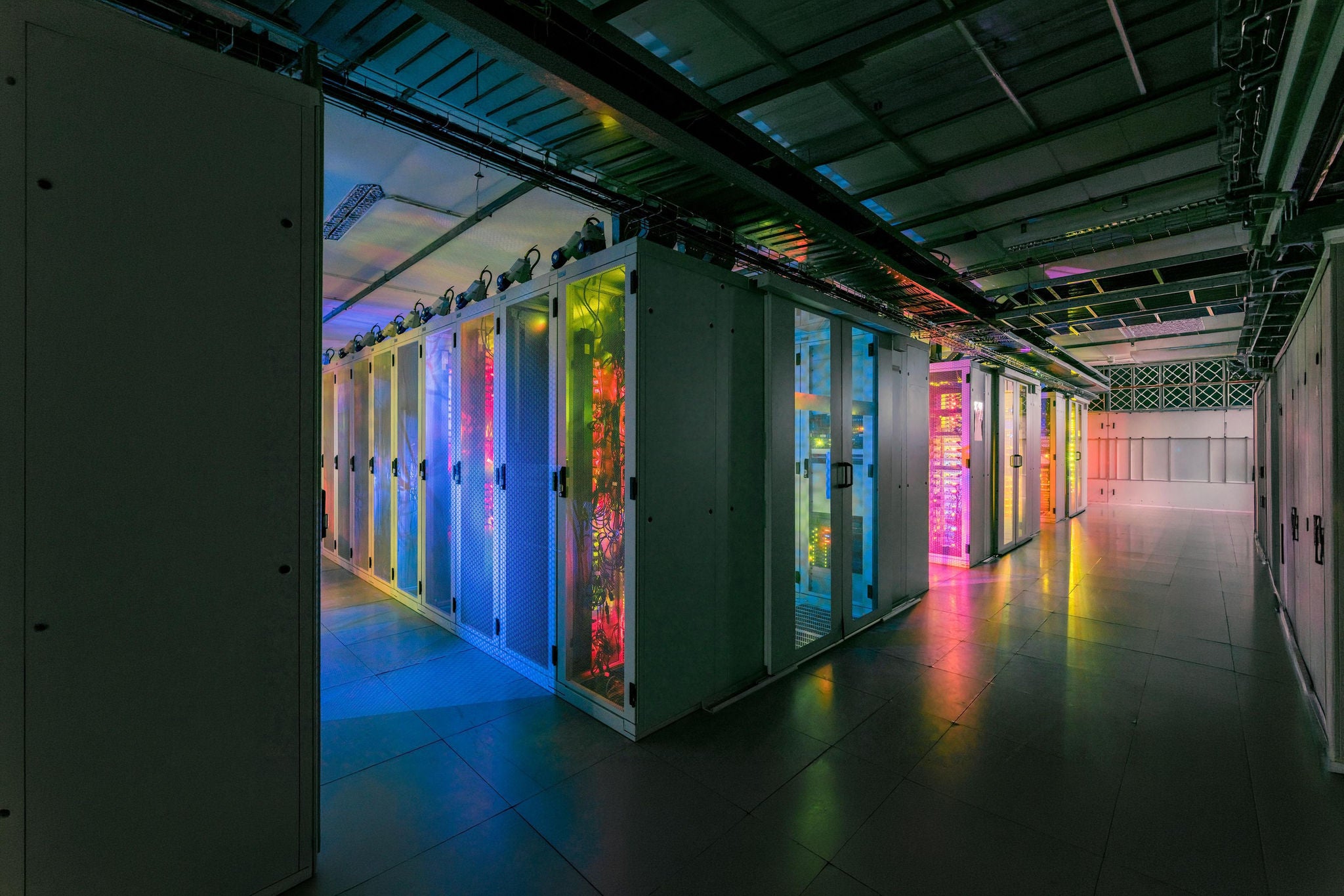 Corridors in data center