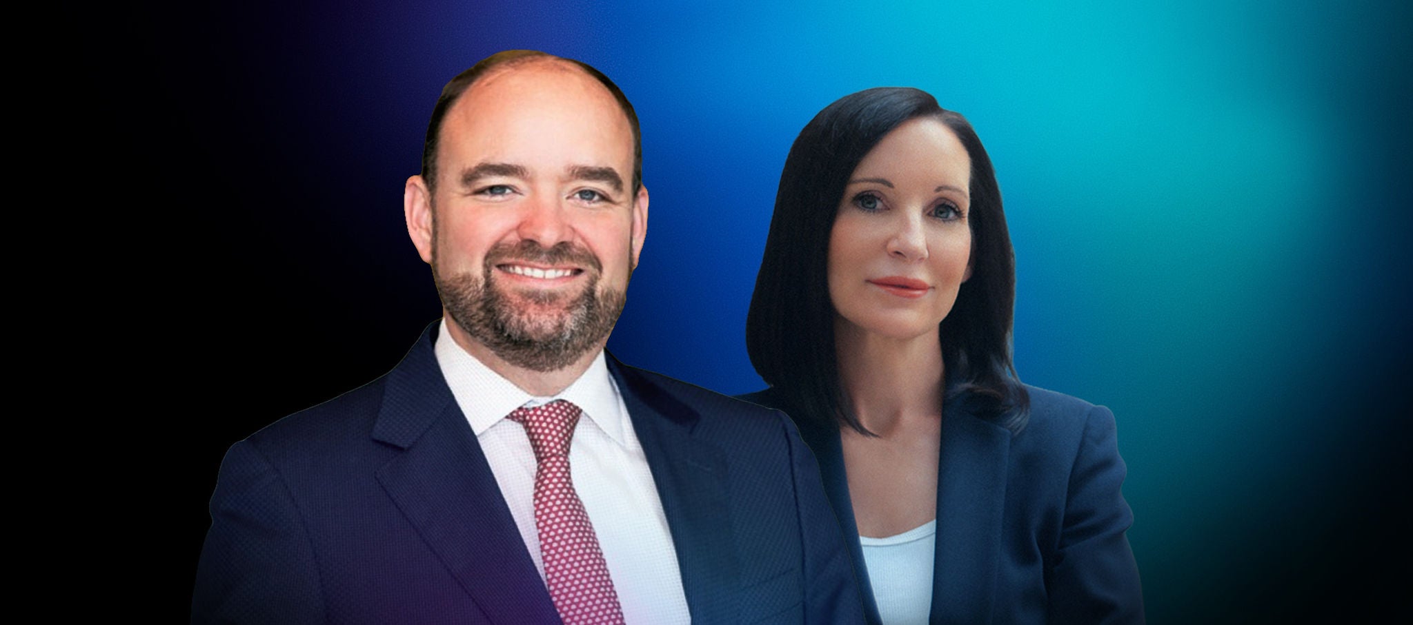 Steven Maynard and Amanda Lang