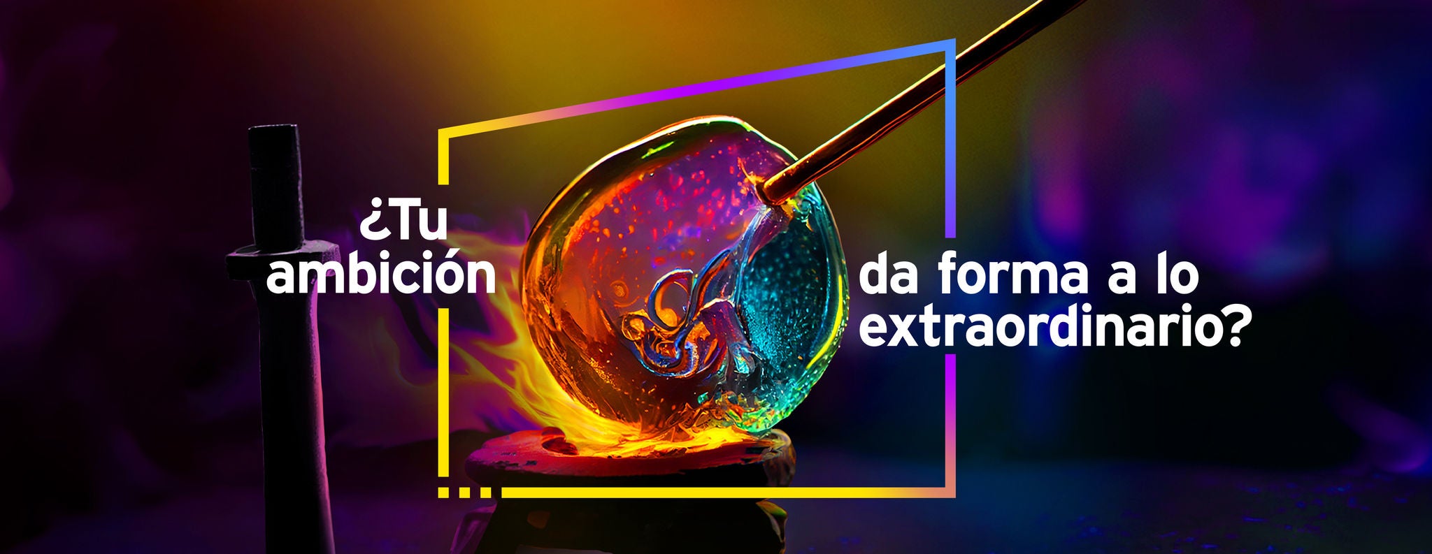 Esfera de vidrio soplado