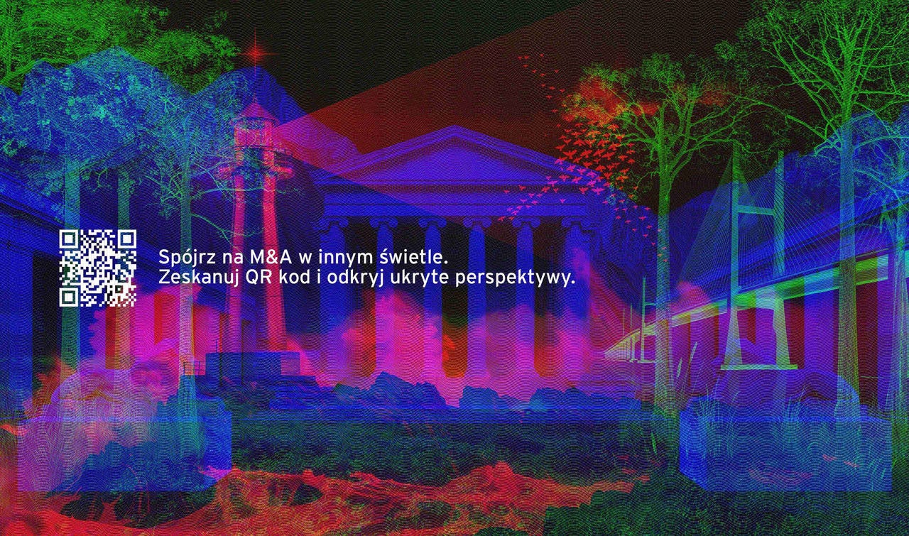 Kod QR prowadzący do informacji o wydarzeniu M&A Forum 2026. Zobacz to w innym świetle.