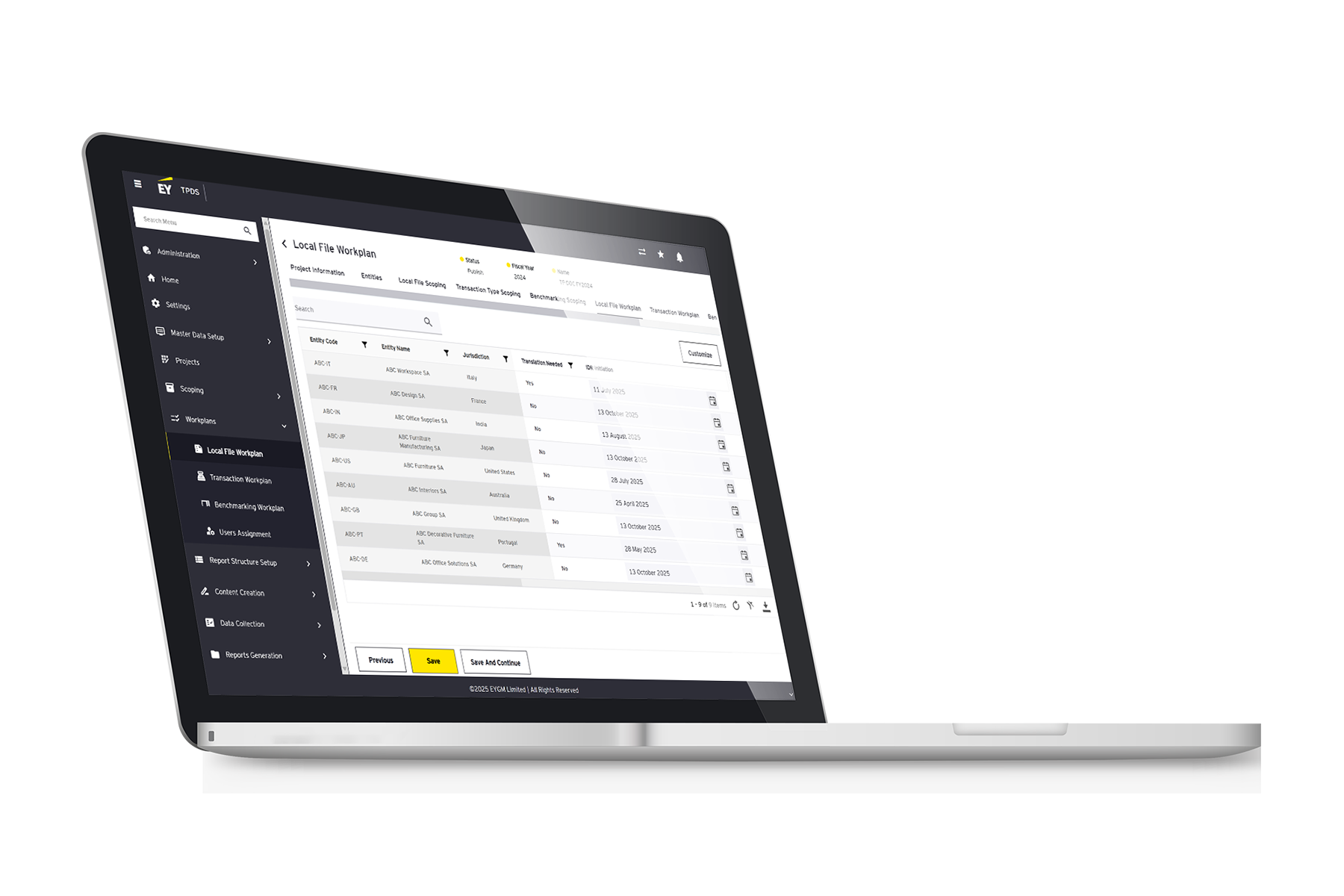 EY Global Transfer Pricing Documentation Solution | EY - Global
