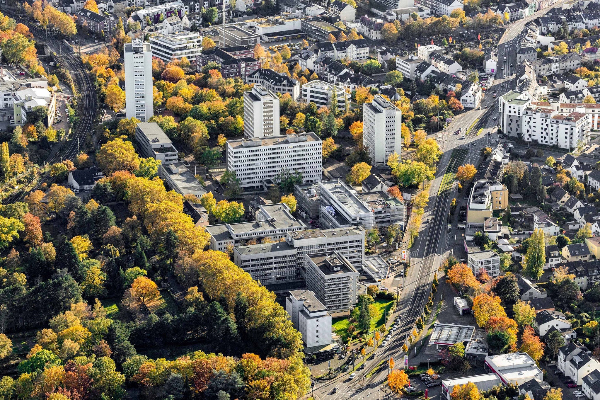 Behoerdenstandort Beuel mit Bundeszentralamt für Steuern