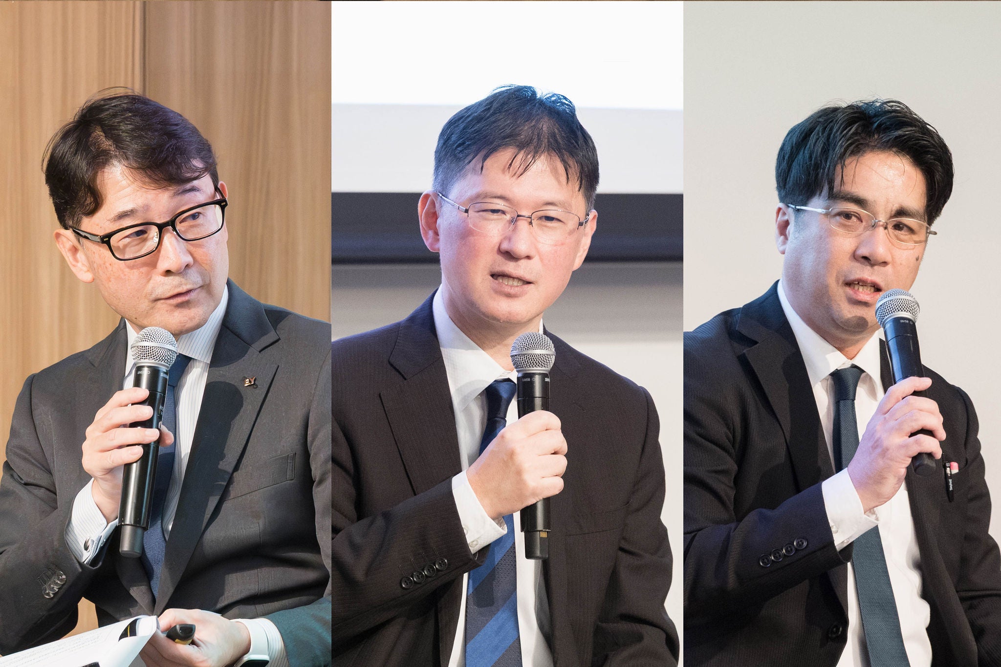 講演に続くパネルディスカッションでは、井口譲二氏、吉田剛が登壇し、モデレーターはEY新日本有限責任監査法人の矢部直哉が務めました。パネルディスカッションでは、序文を新設した背景、解釈指針の位置付け、経営資源の配分について有識者会議での議論の過程やポイントをさらに深掘りしました。