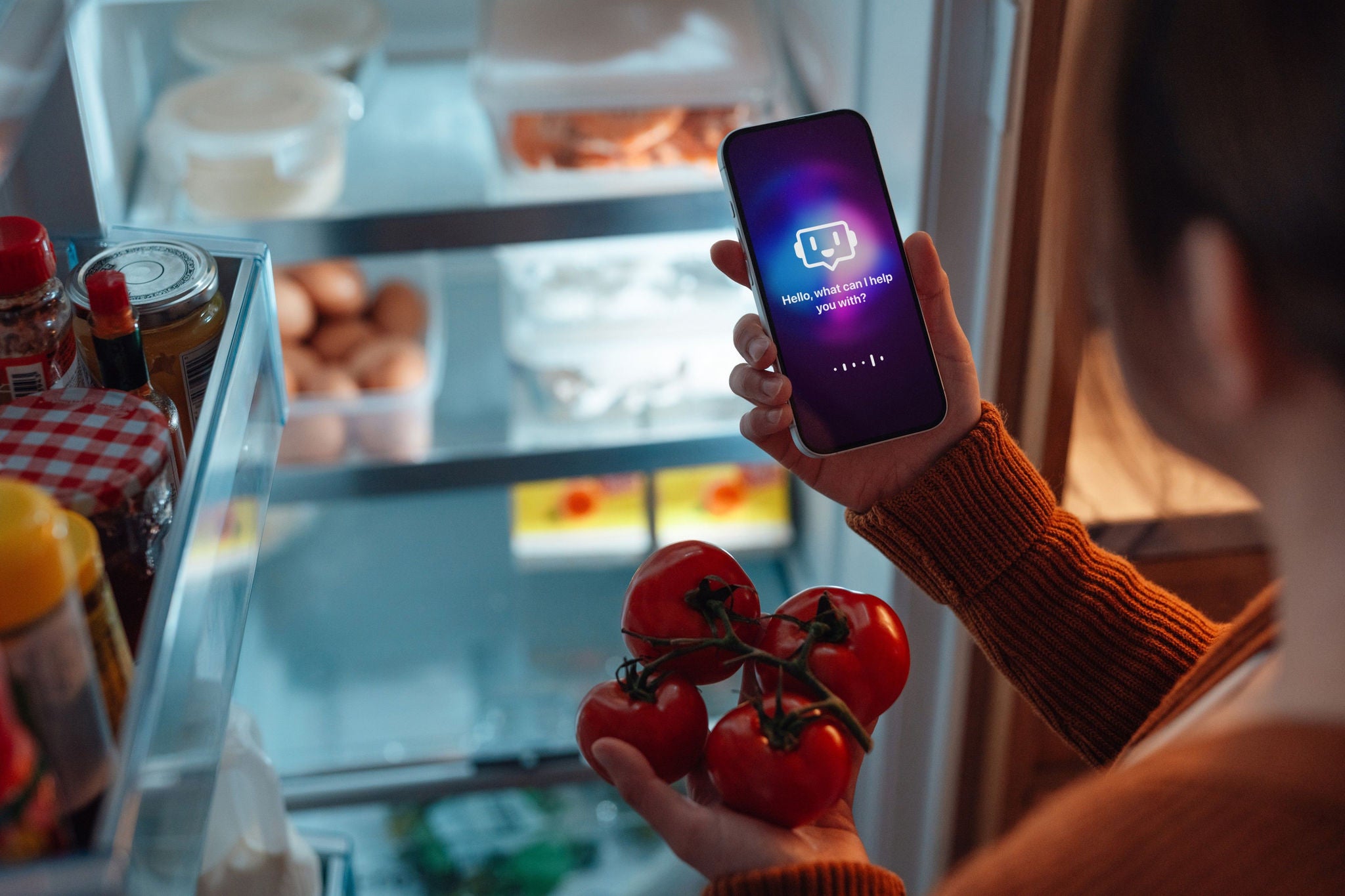 AI powered fridge tracking to reduce food waste