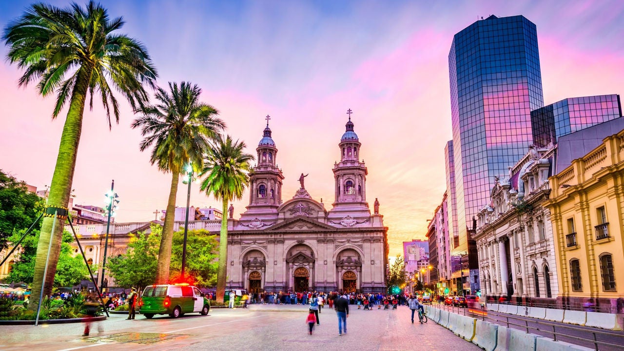 Santiago de Chile, Plaza de Armas, main square of Chile capital city