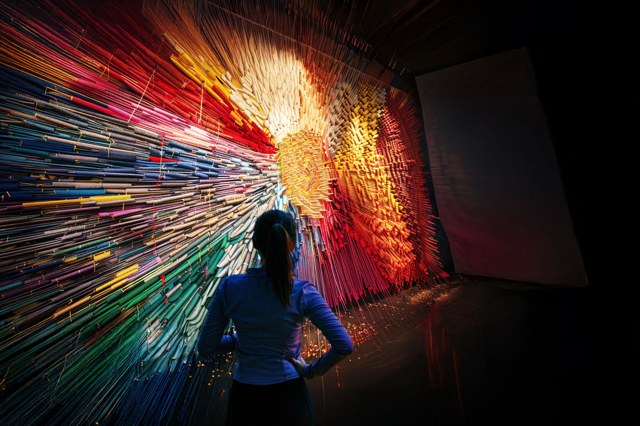 A Tapestry Showing the Colors of Community