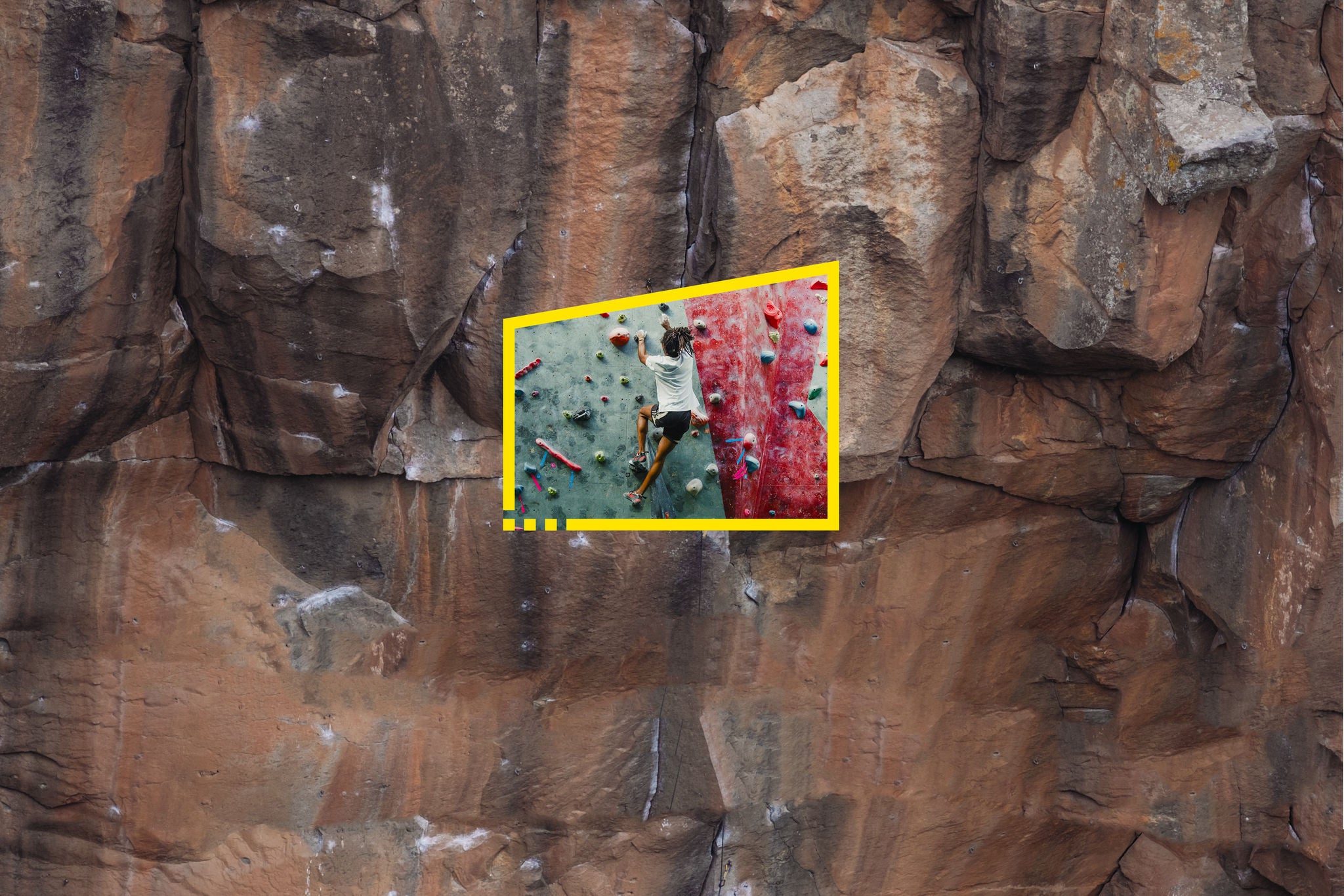 Reframe your future rockclimber static no zoom