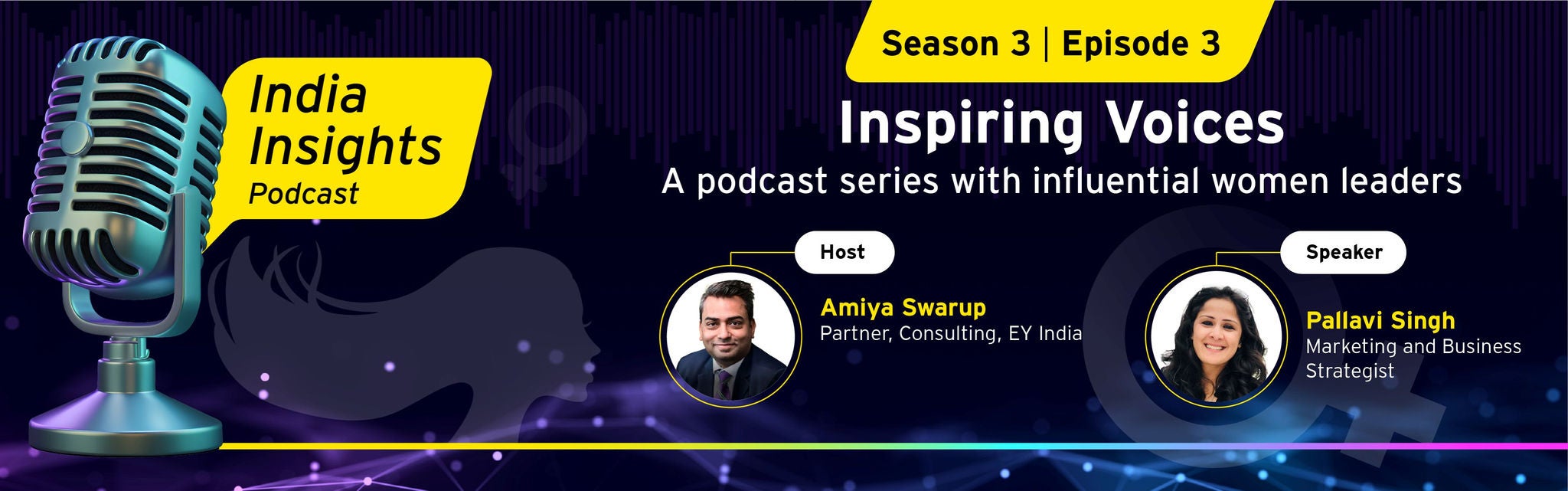 A podcast series with influential women leaders