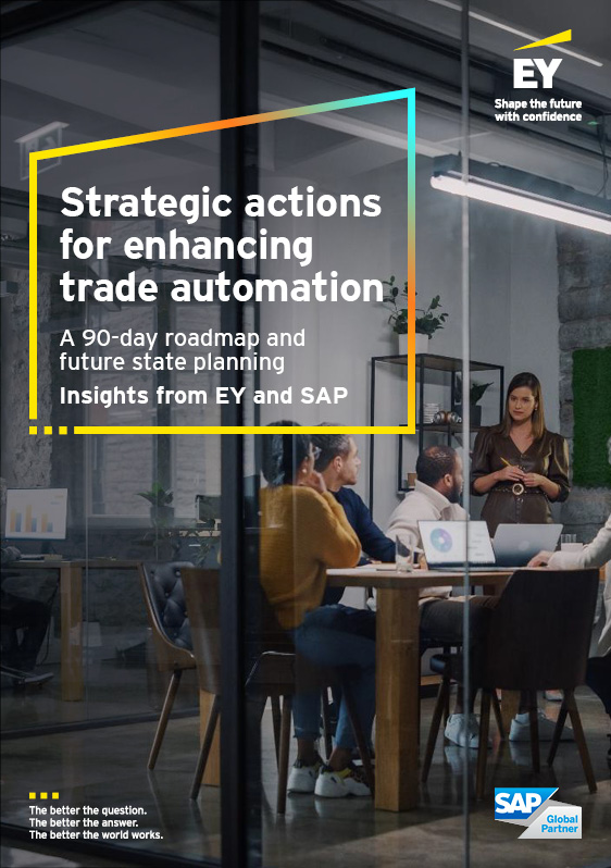 EY strategic actions for enhancing trade automation