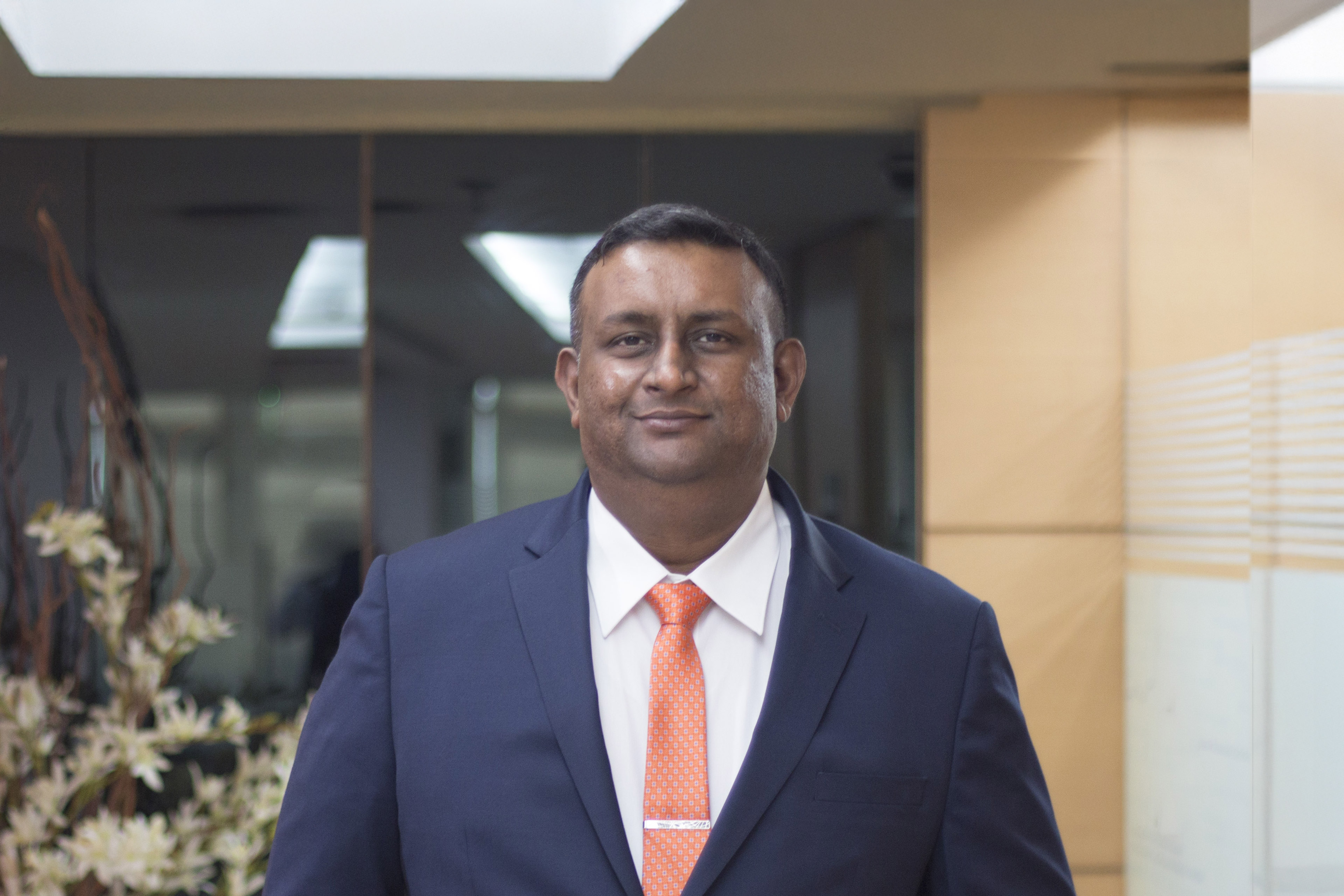 Photographic portrait of Arindam Sen