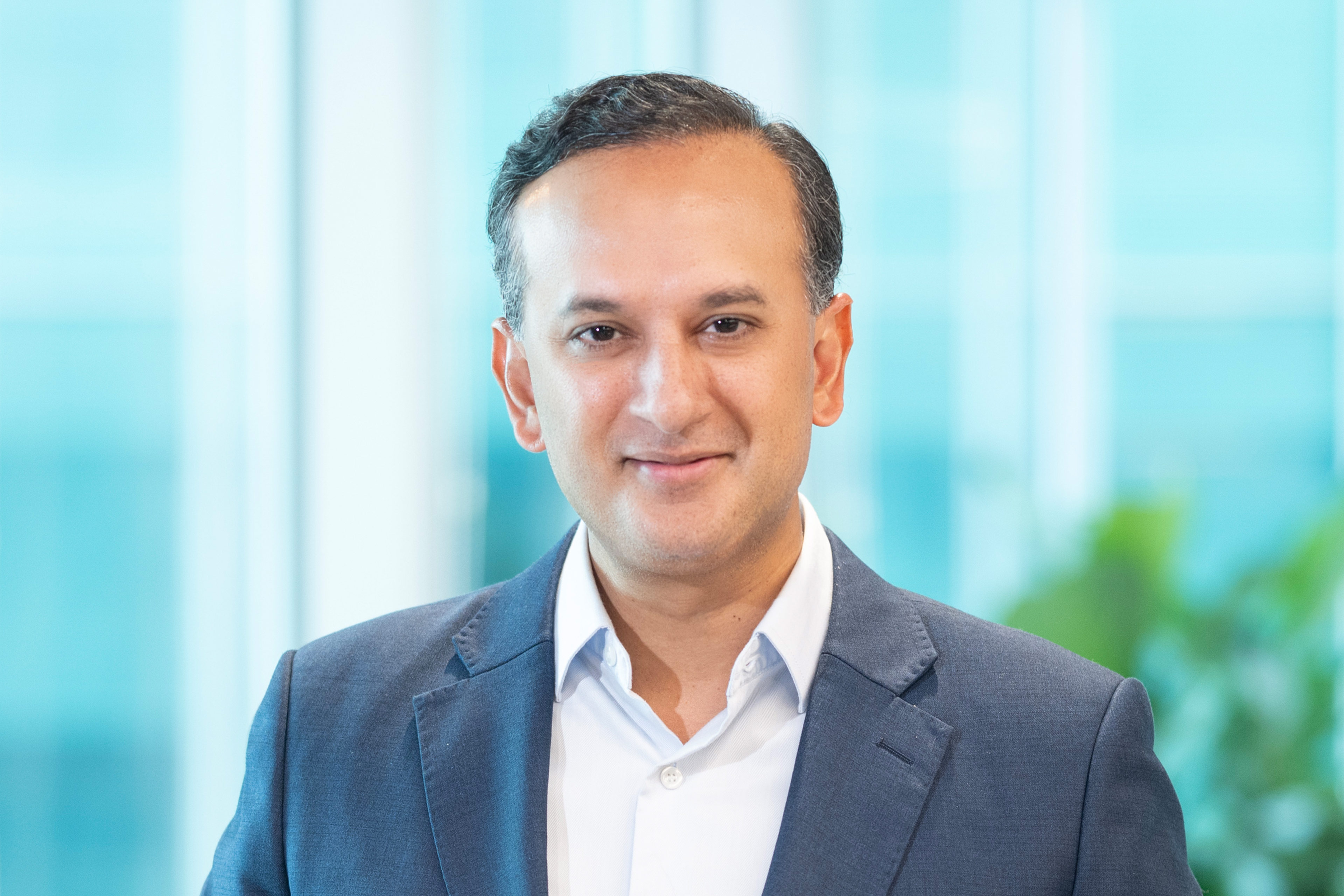 Photographic portrait of Abhay Bangi