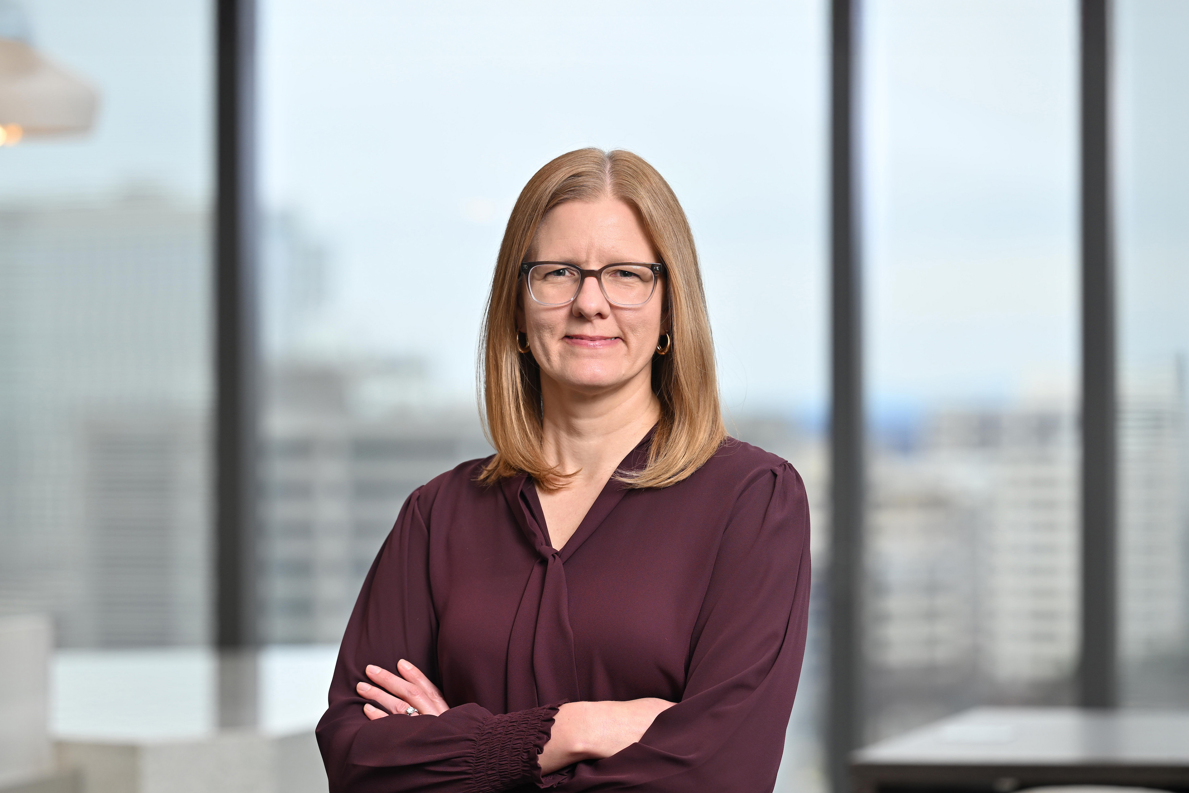 Photographic portrait of Courtney Rickert McCaffrey