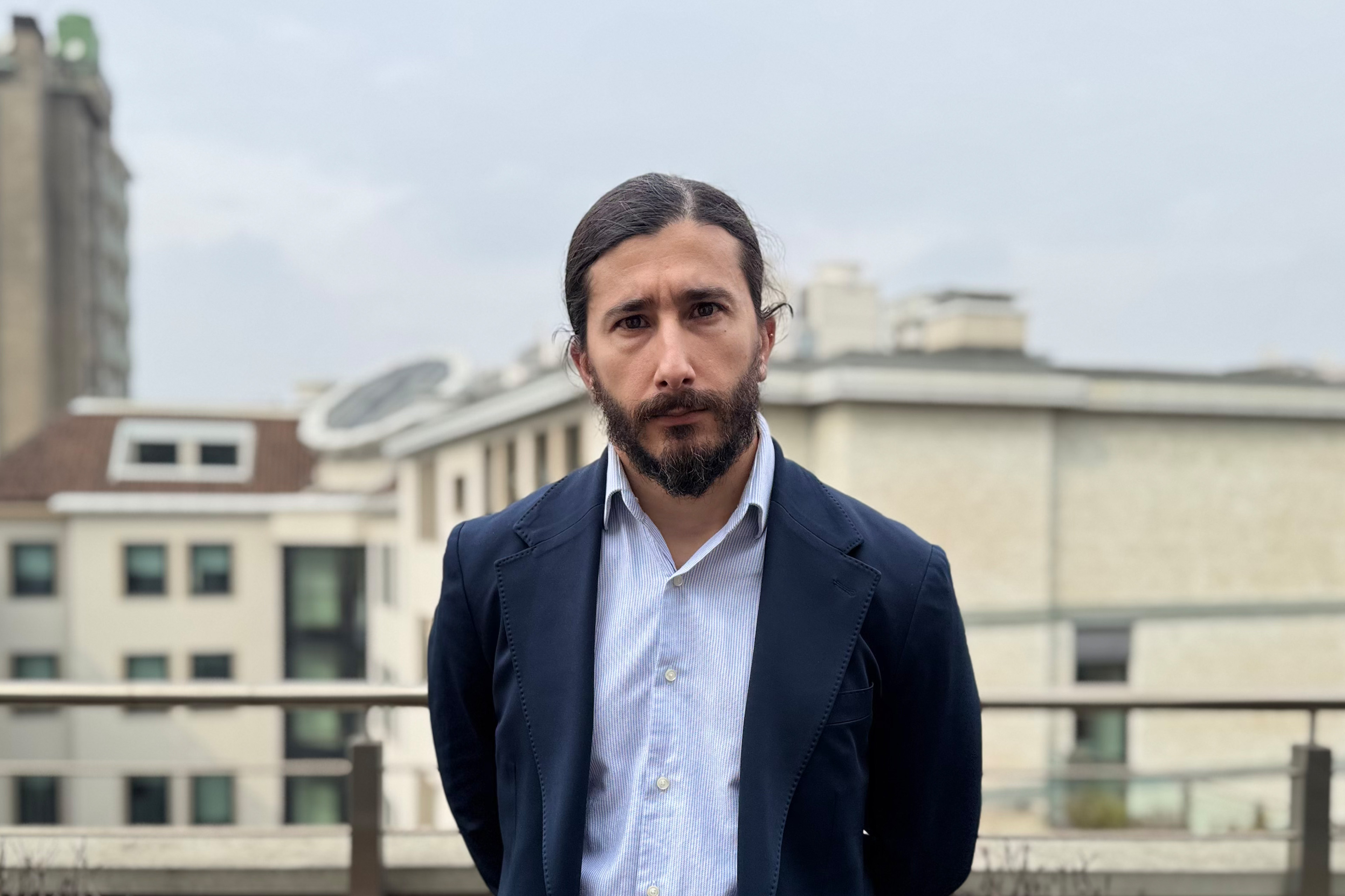 Photographic portrait of Gian Amedeo Deplano