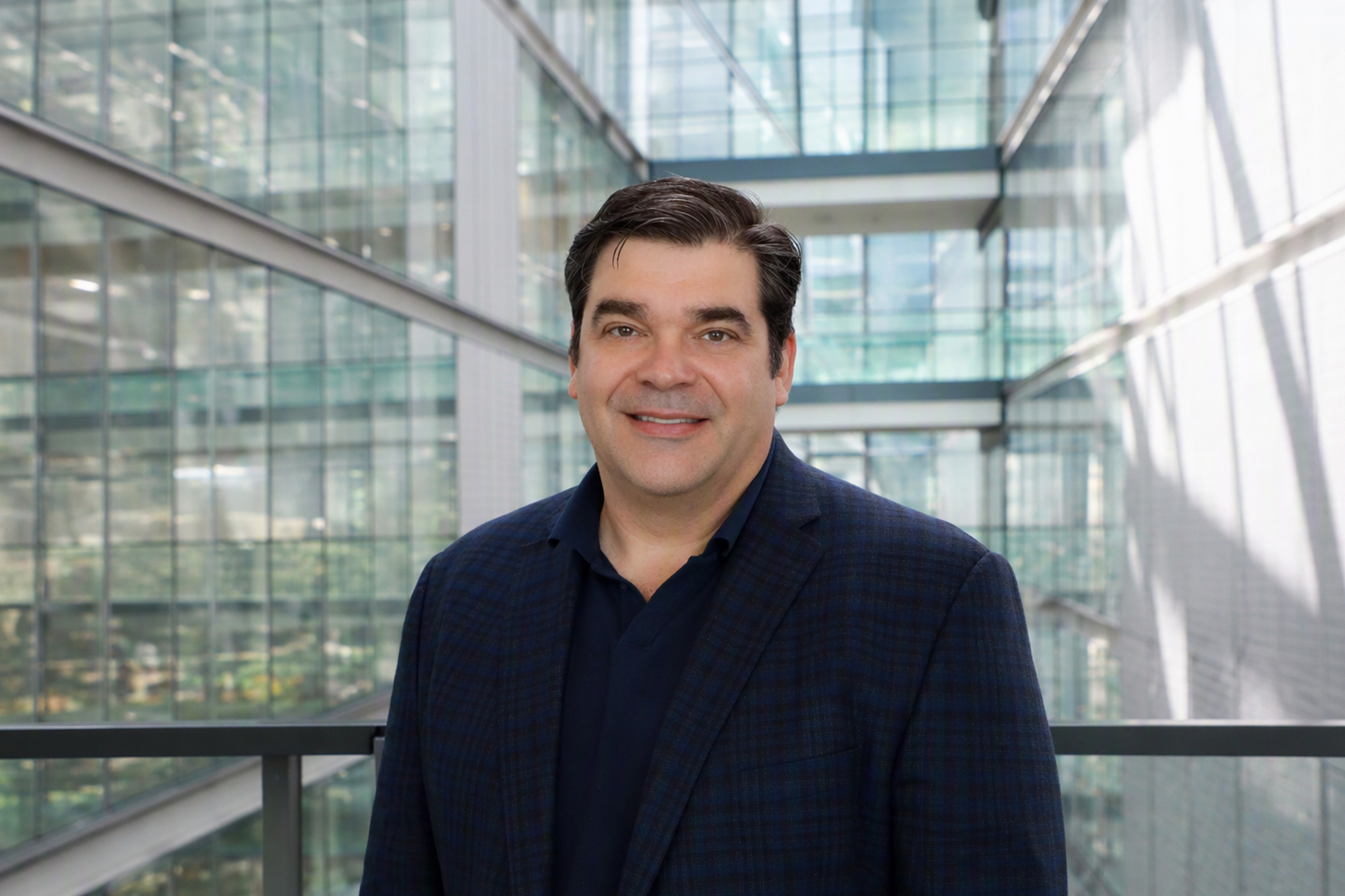 Photographic portrait of Jeff D. Hall