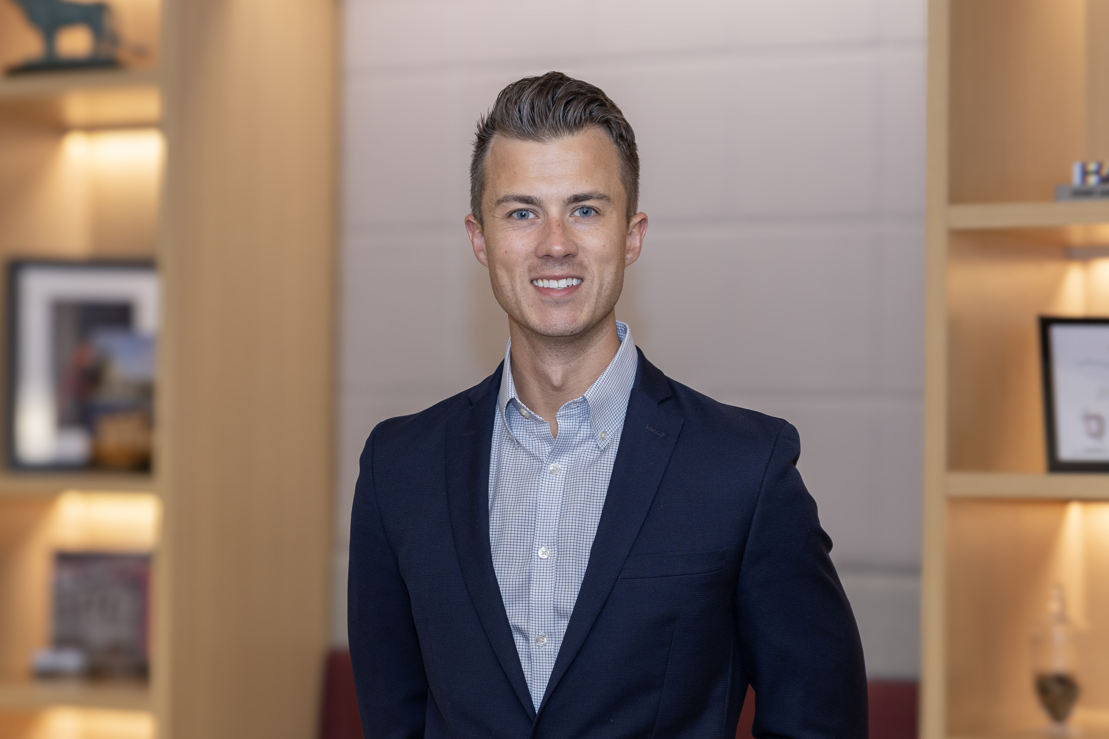 Photographic portrait of Joe Wright