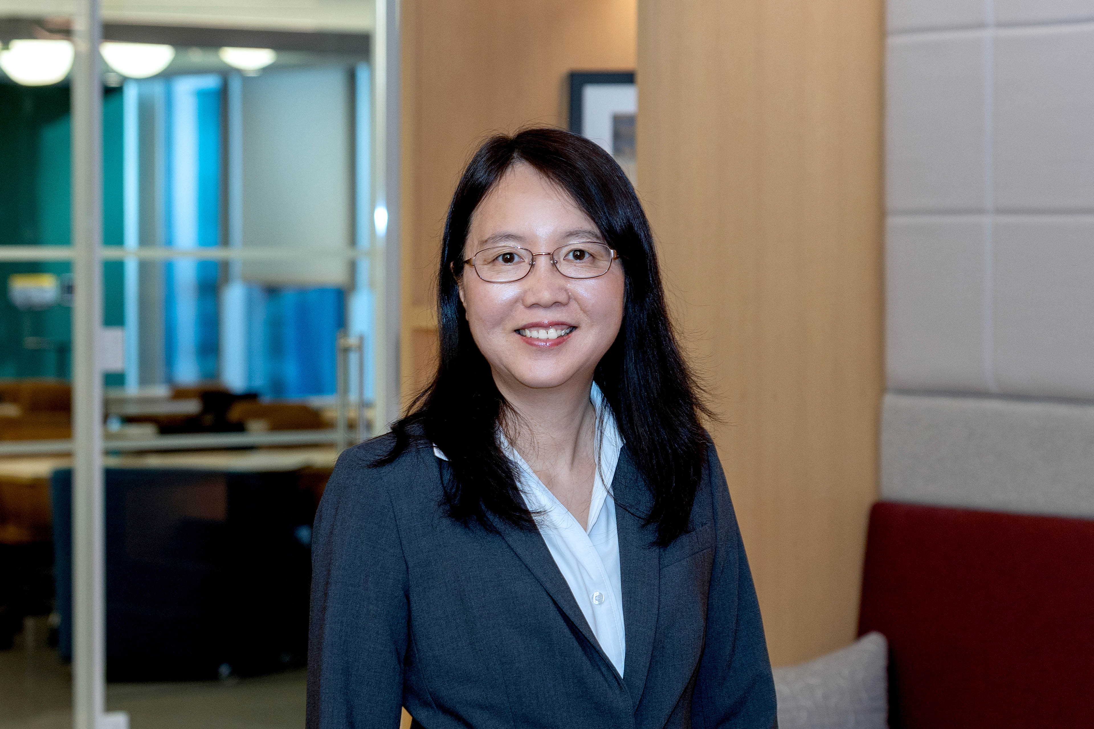 Photographic portrait of Linda Chow
