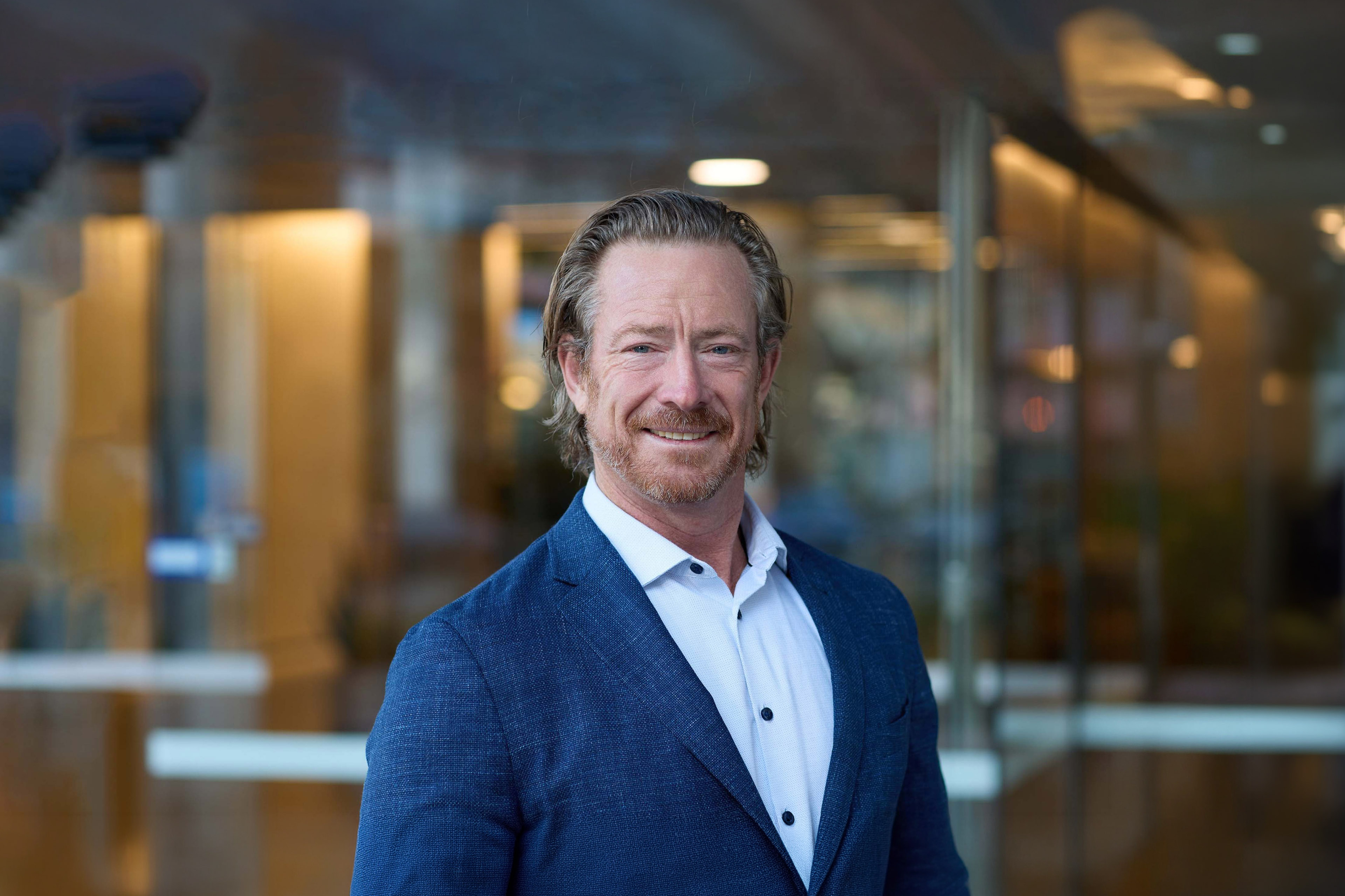 Photographic portrait of Luke Healy