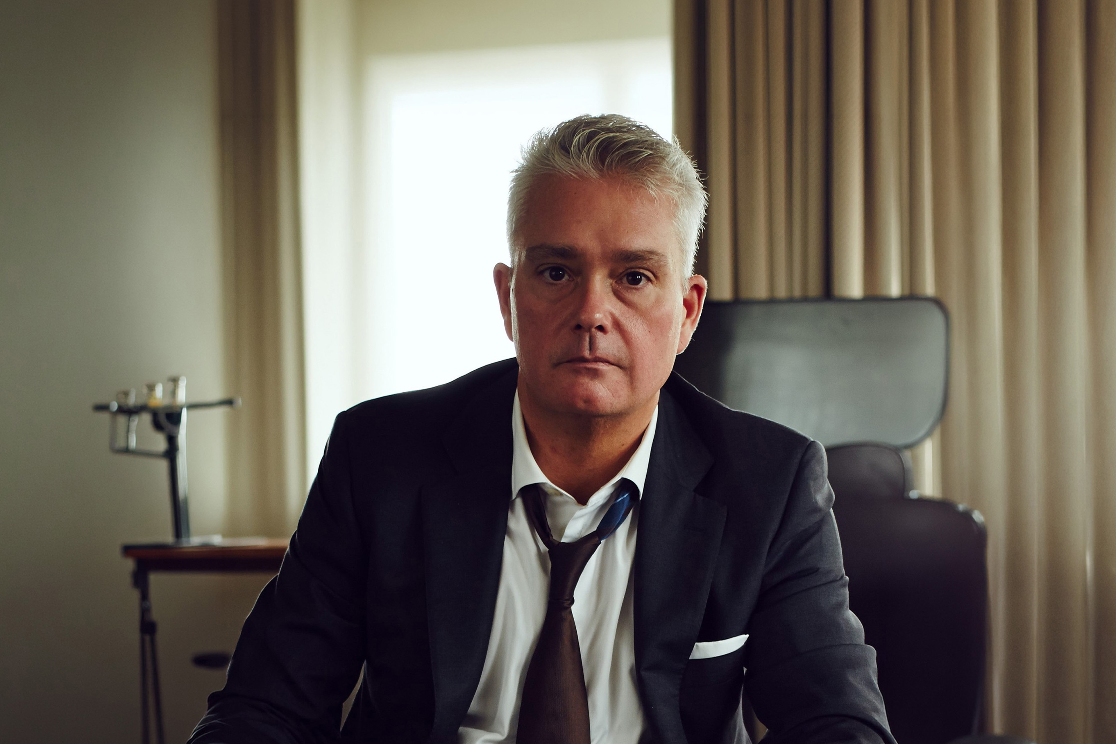 Photographic portrait of Michael Dine
