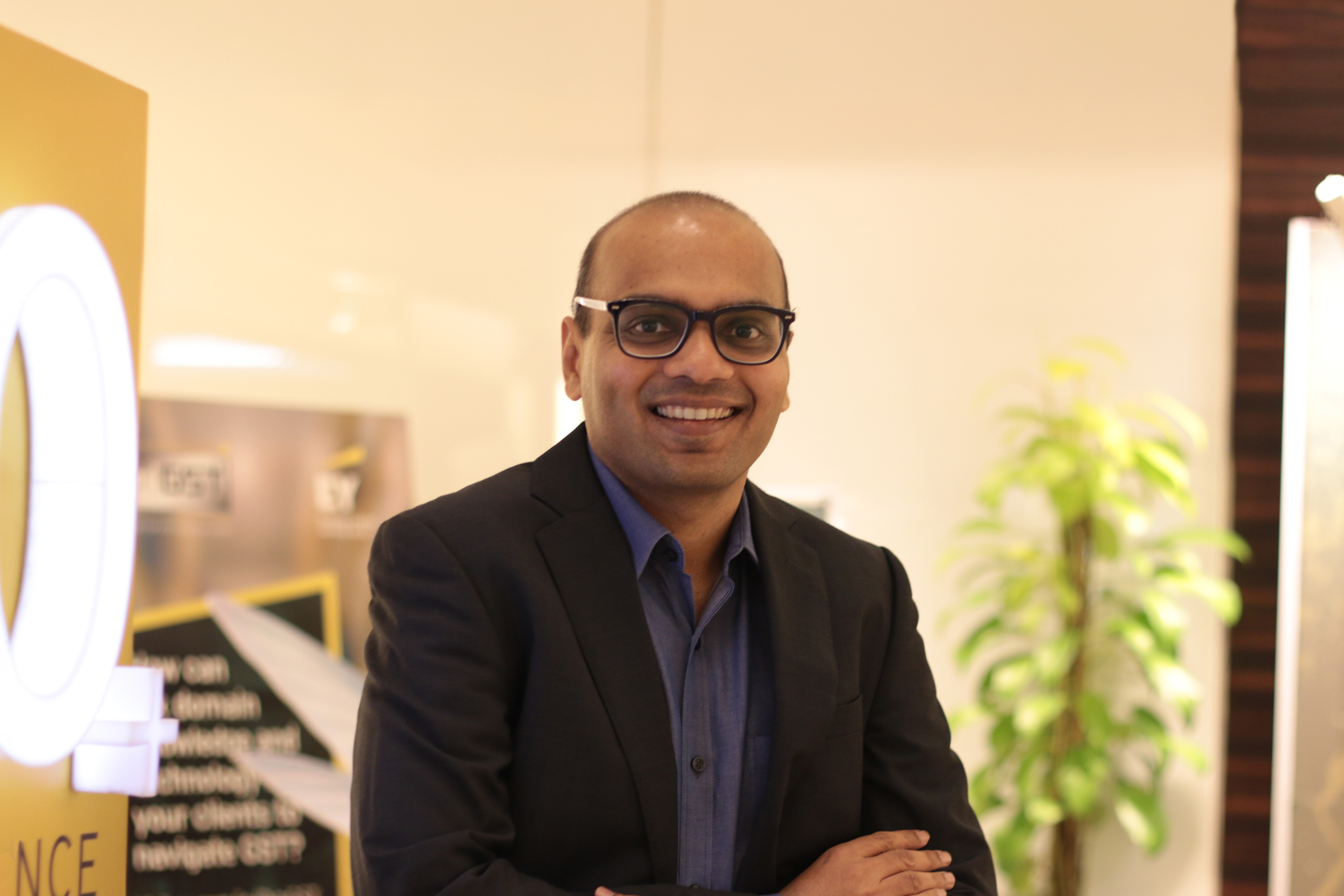 Photographic portrait of Milan Sheth