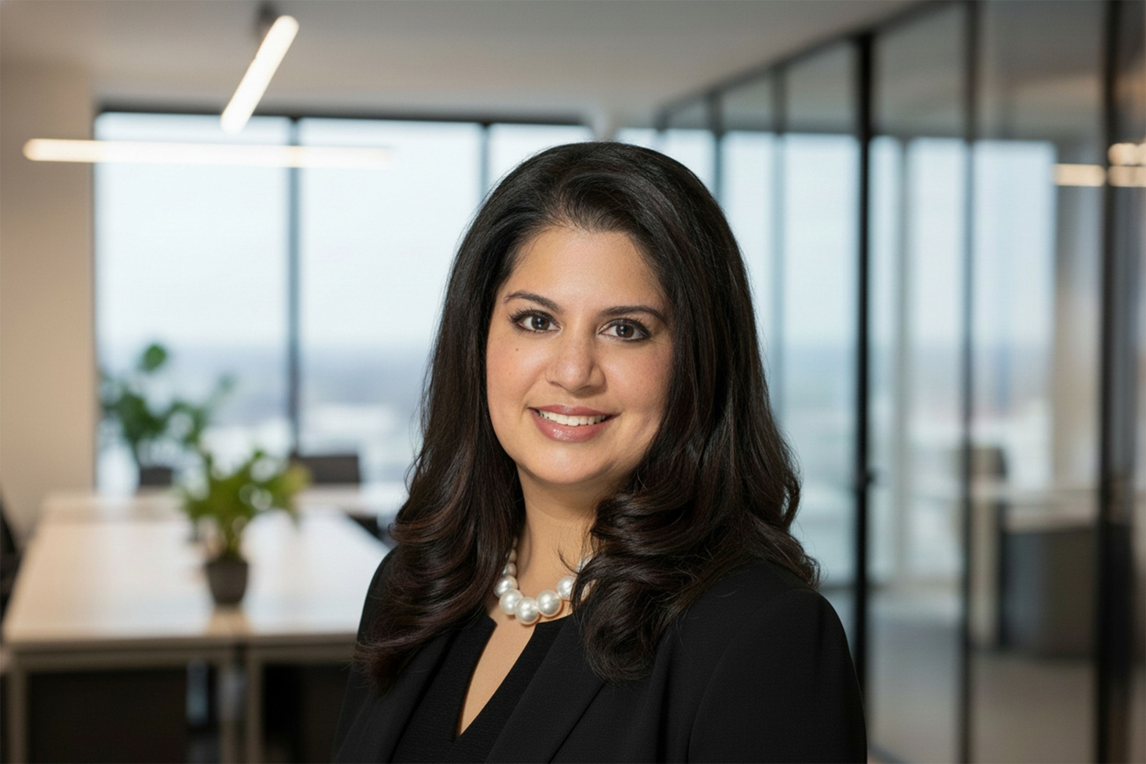 Photographic portrait of Nadine Mirchandani