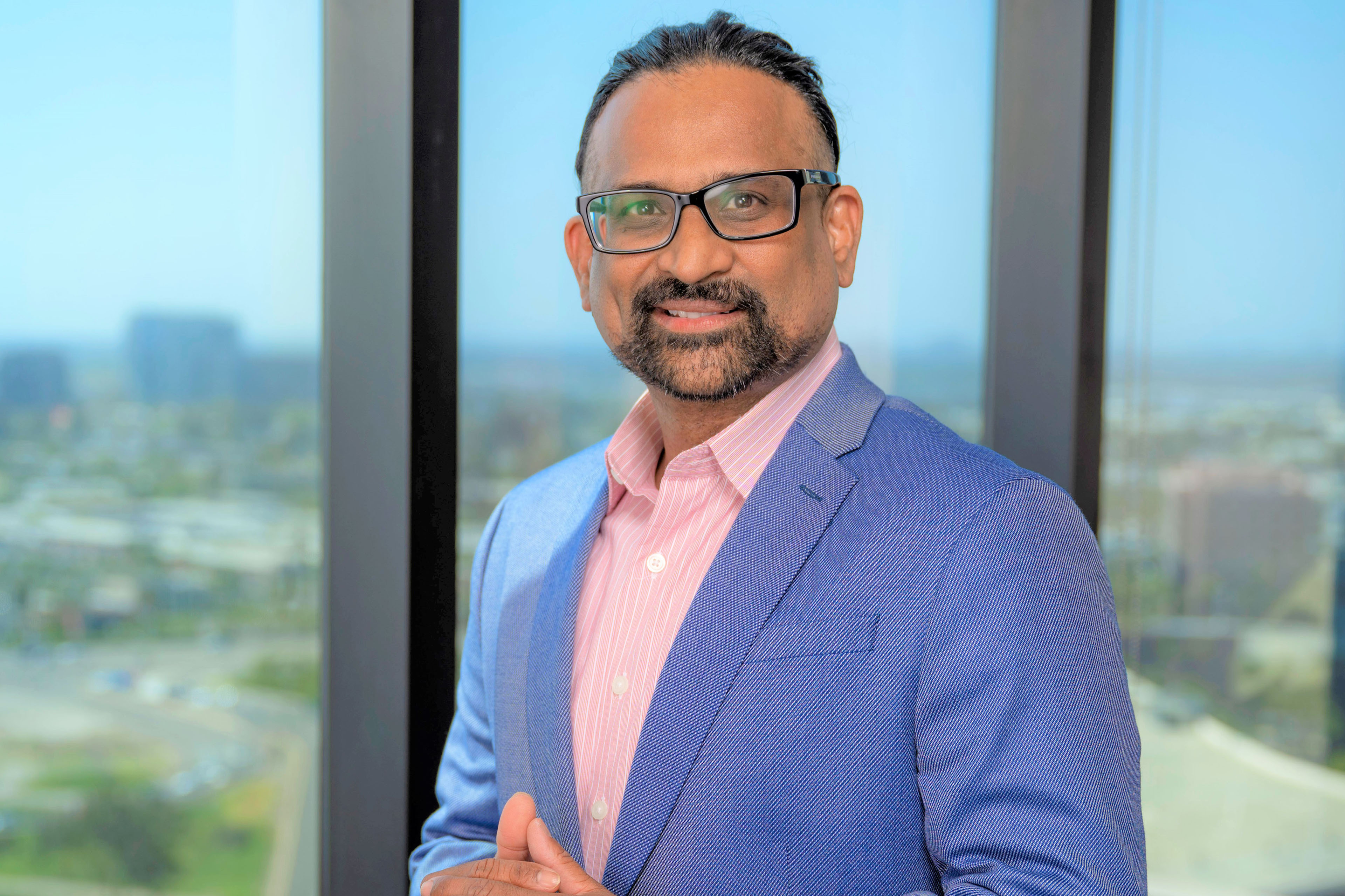 Photographic portrait of Prakash Vanguri