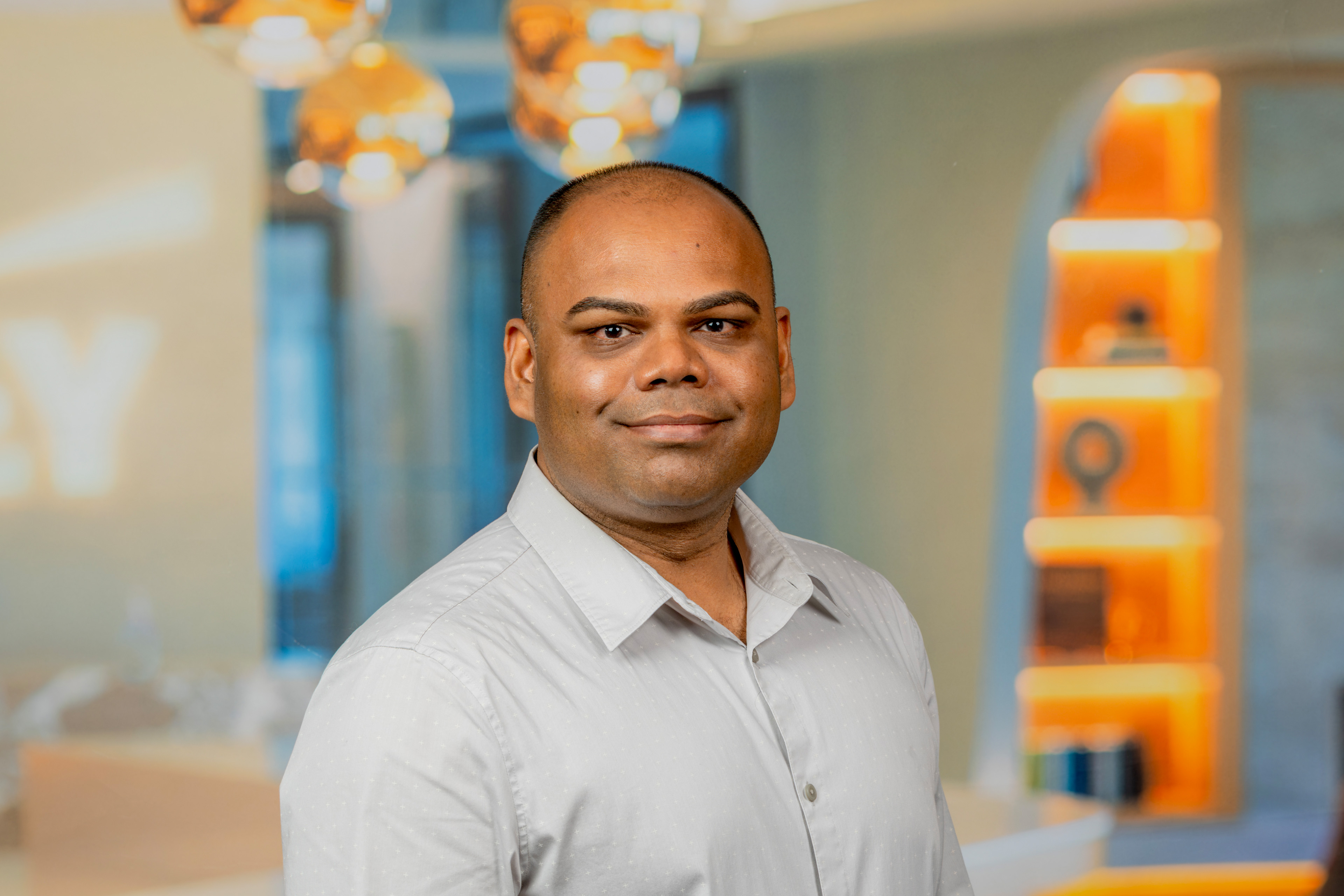 Photographic portrait of Raj Nayak
