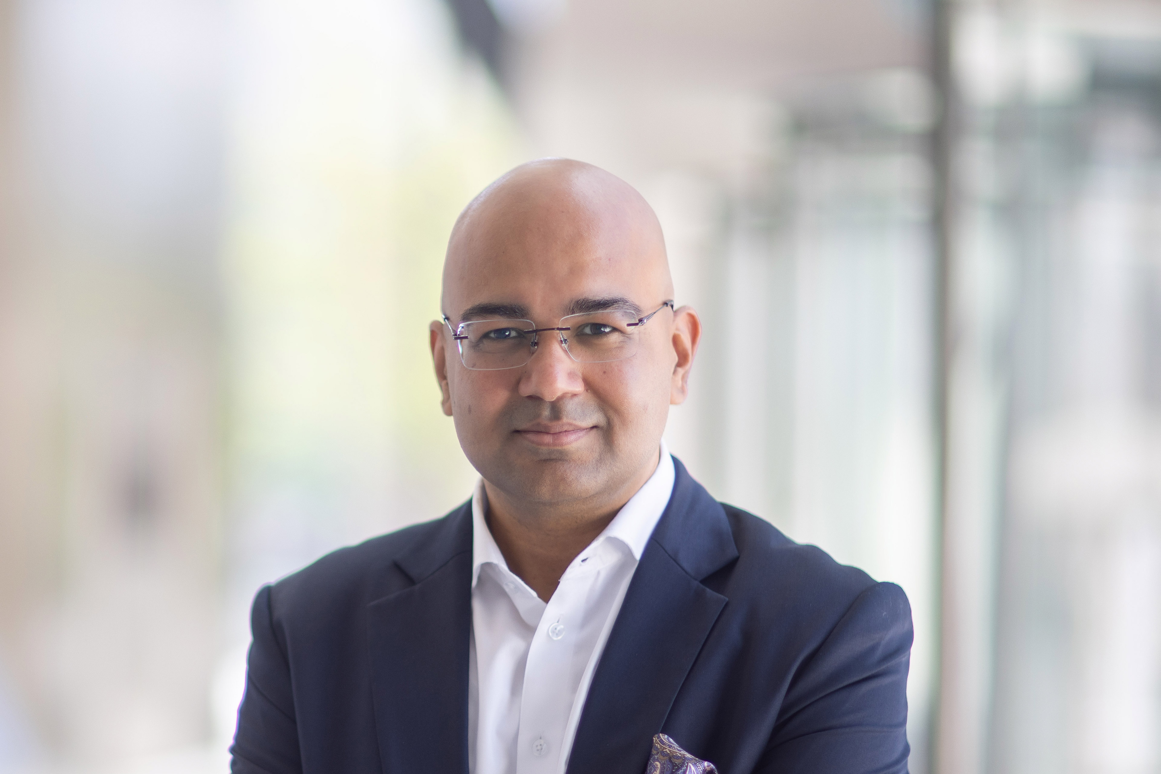 Photographic portrait of Gopal Bang