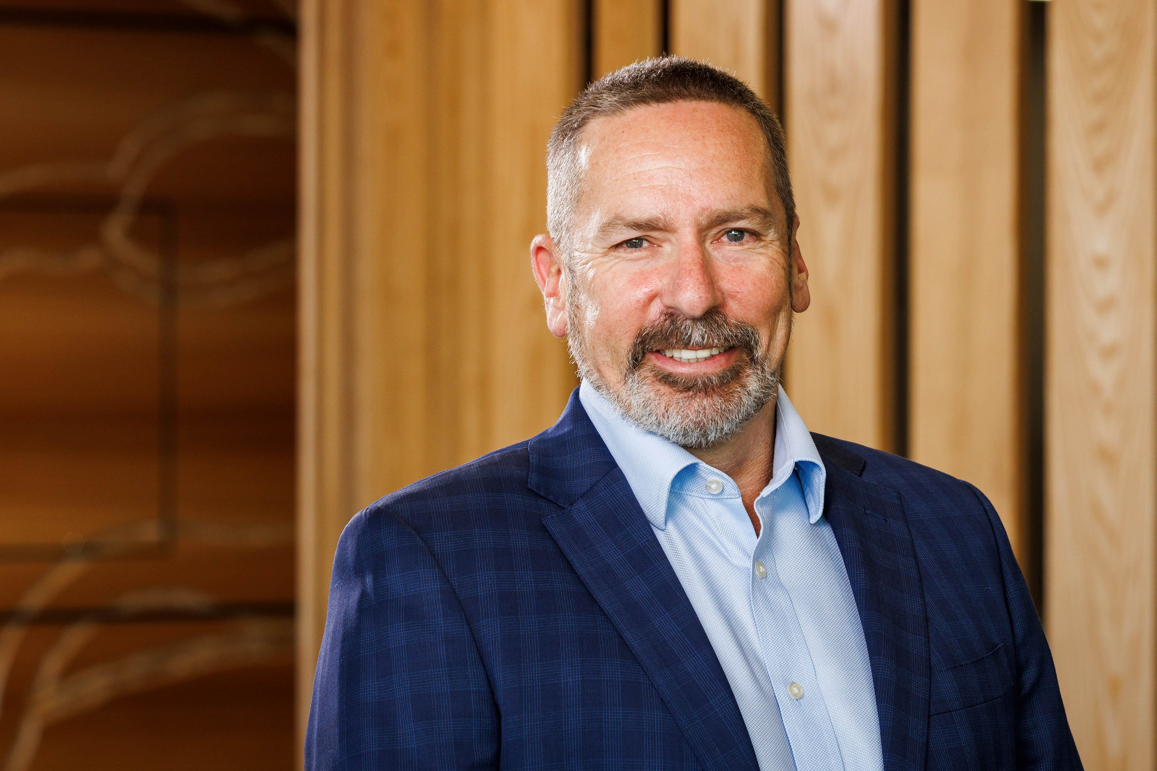 A photographic portrait of Brent D Gray