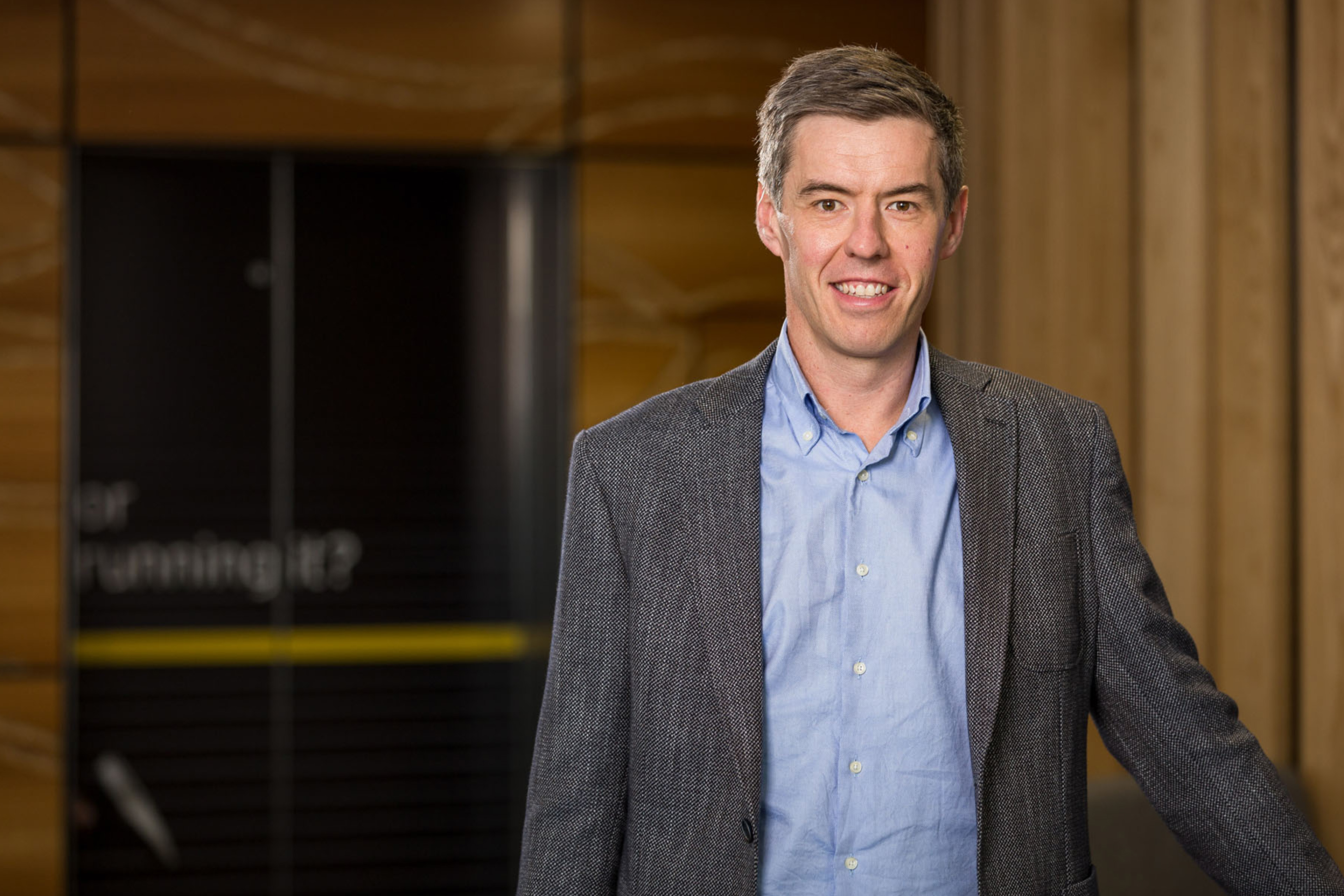 A photographic portrait of David Winter