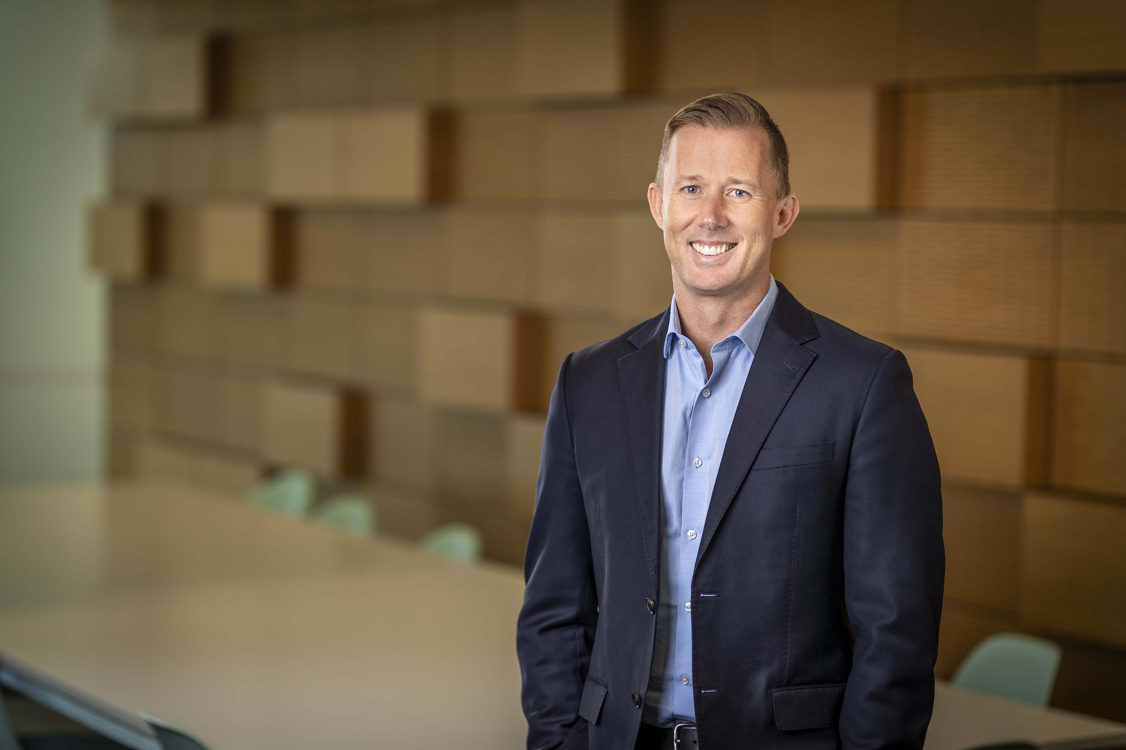 A photographic portrait of Shane Bongard