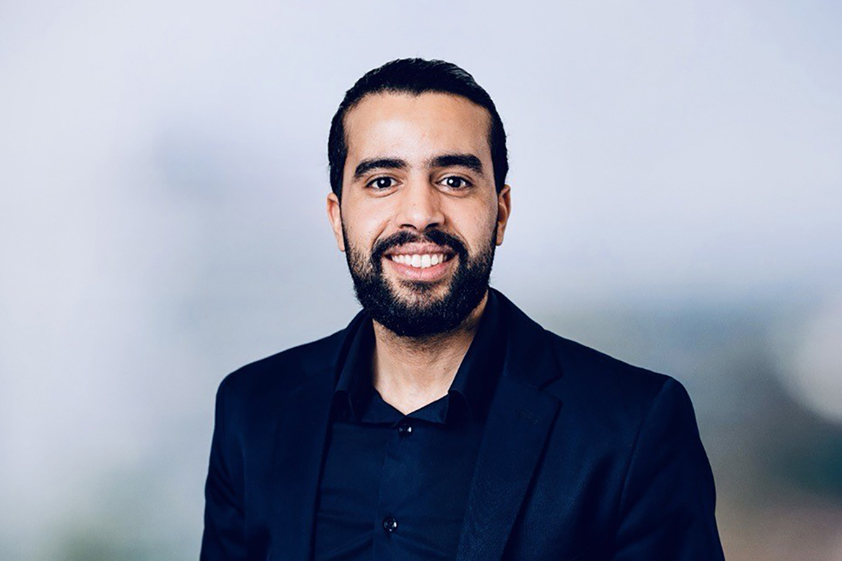 Photographic portrait of Othmane Belmoukadam