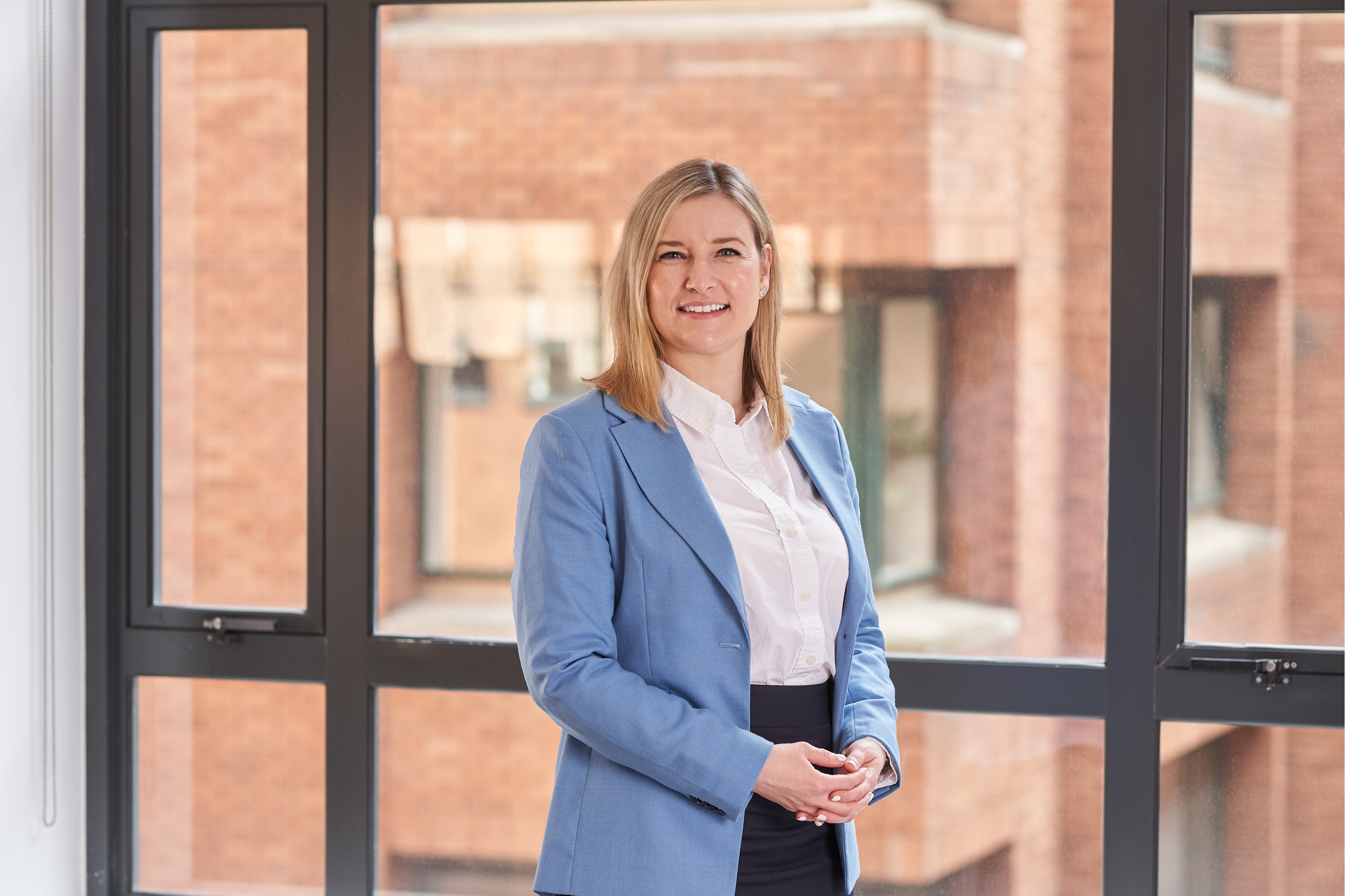 Photographic portrait of Judith Crawford