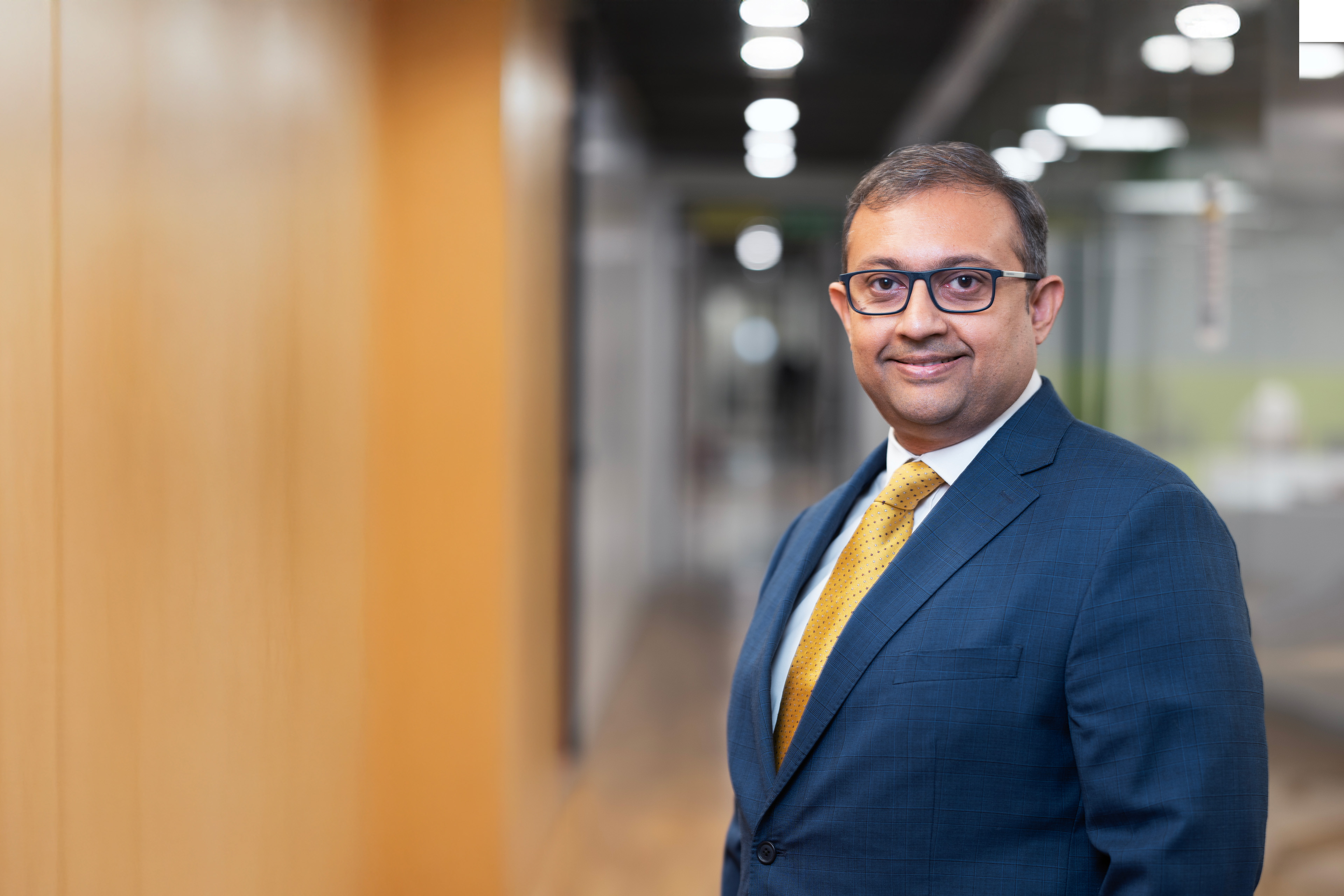 Photographic portrait of Anirban Mukherjee