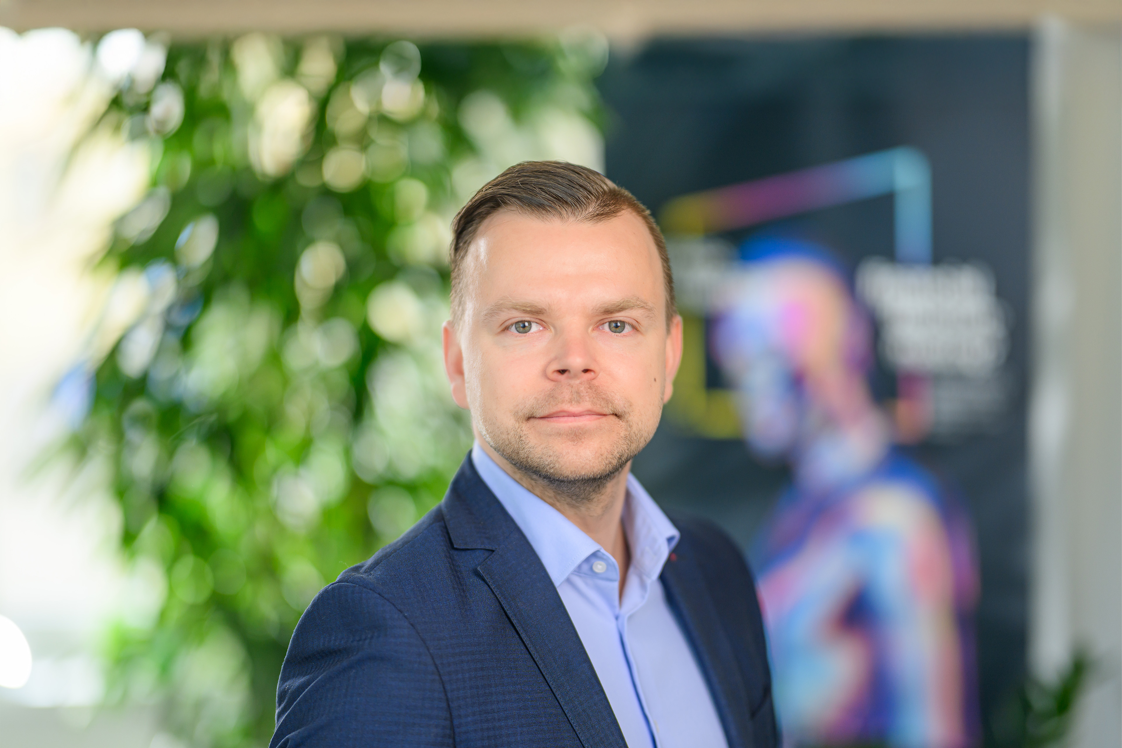 Photographic portrait of Andris Aizpurietis