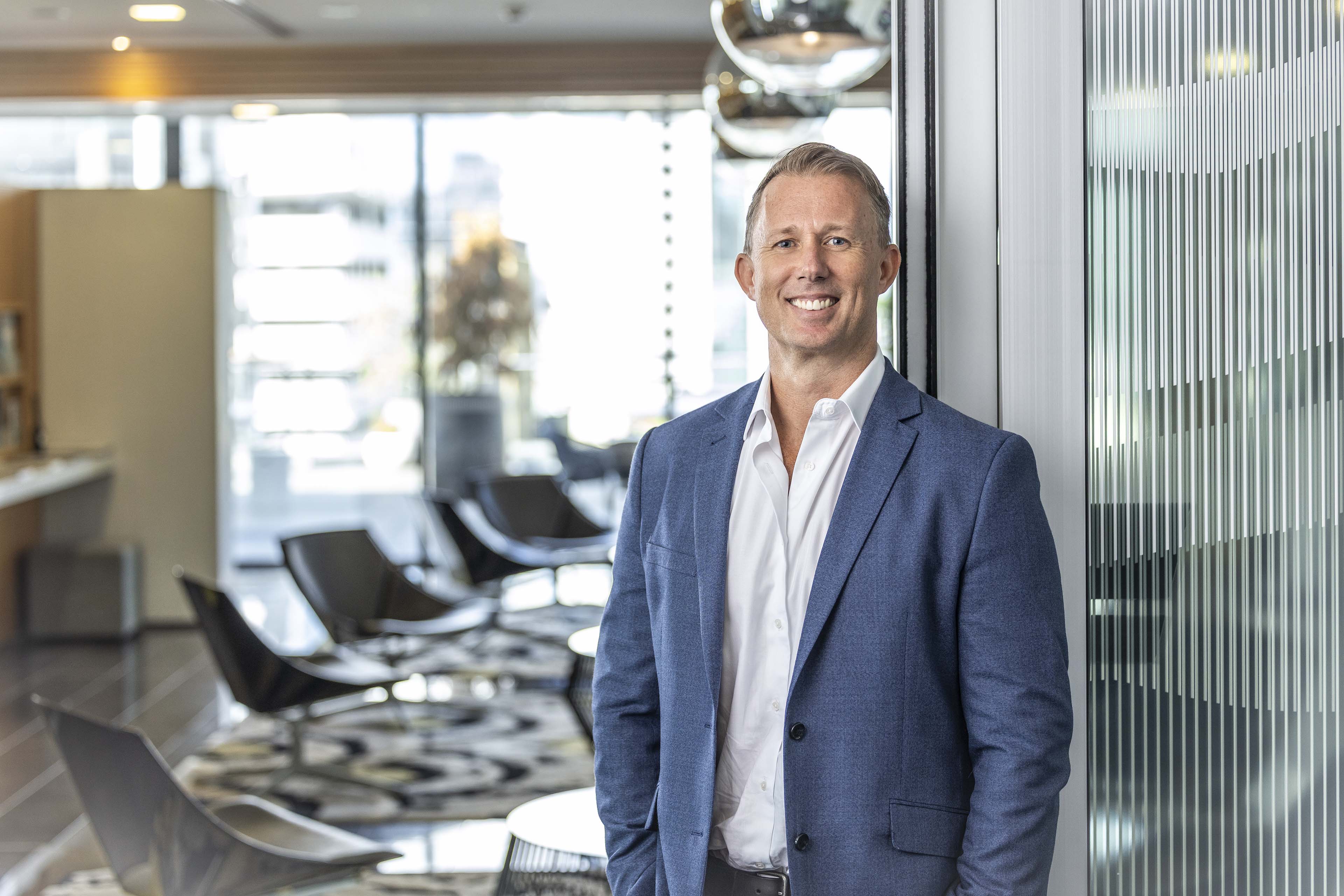 A photographic portrait of Shane Bongard