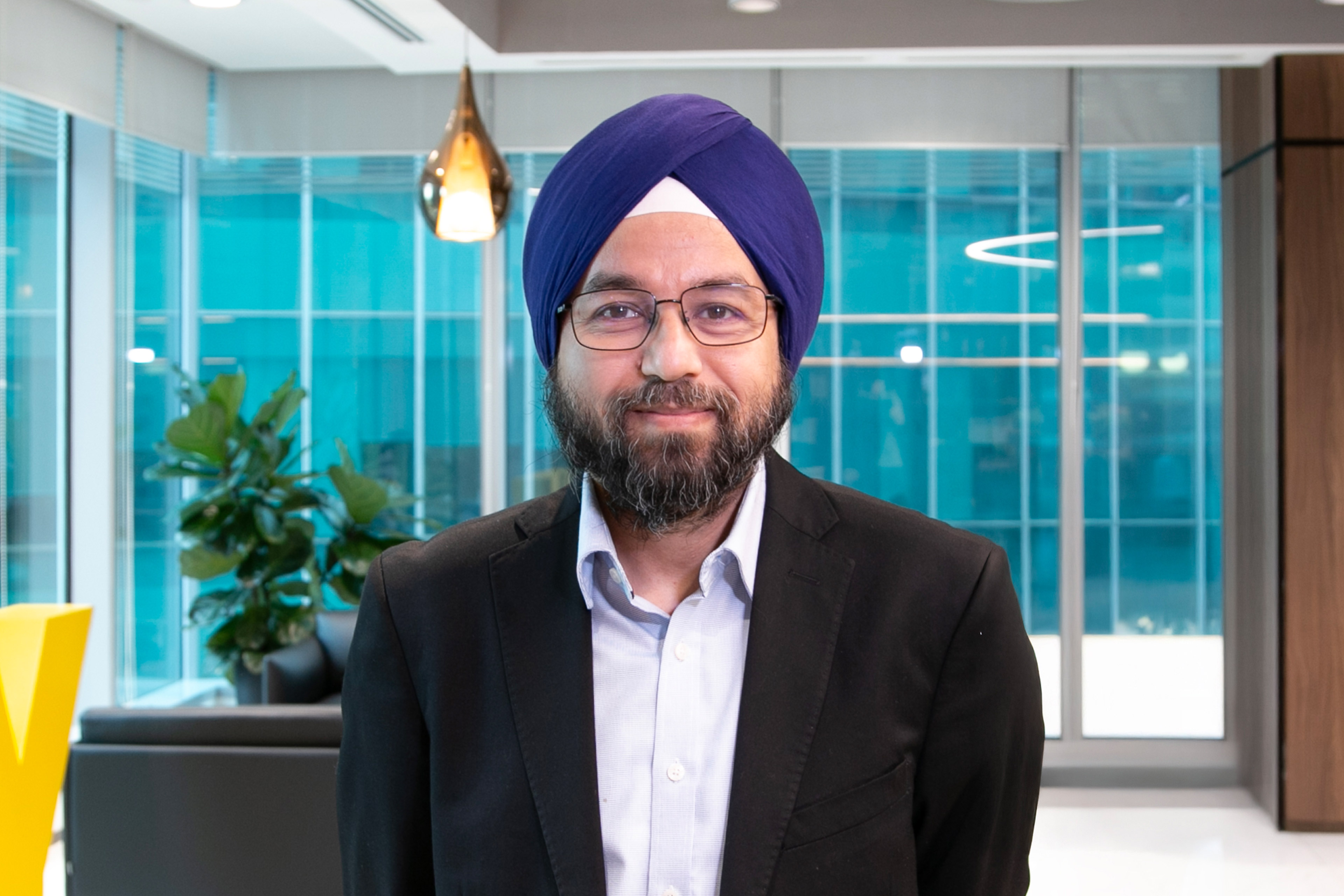 Photographic portrait of Amandeep Bedi 