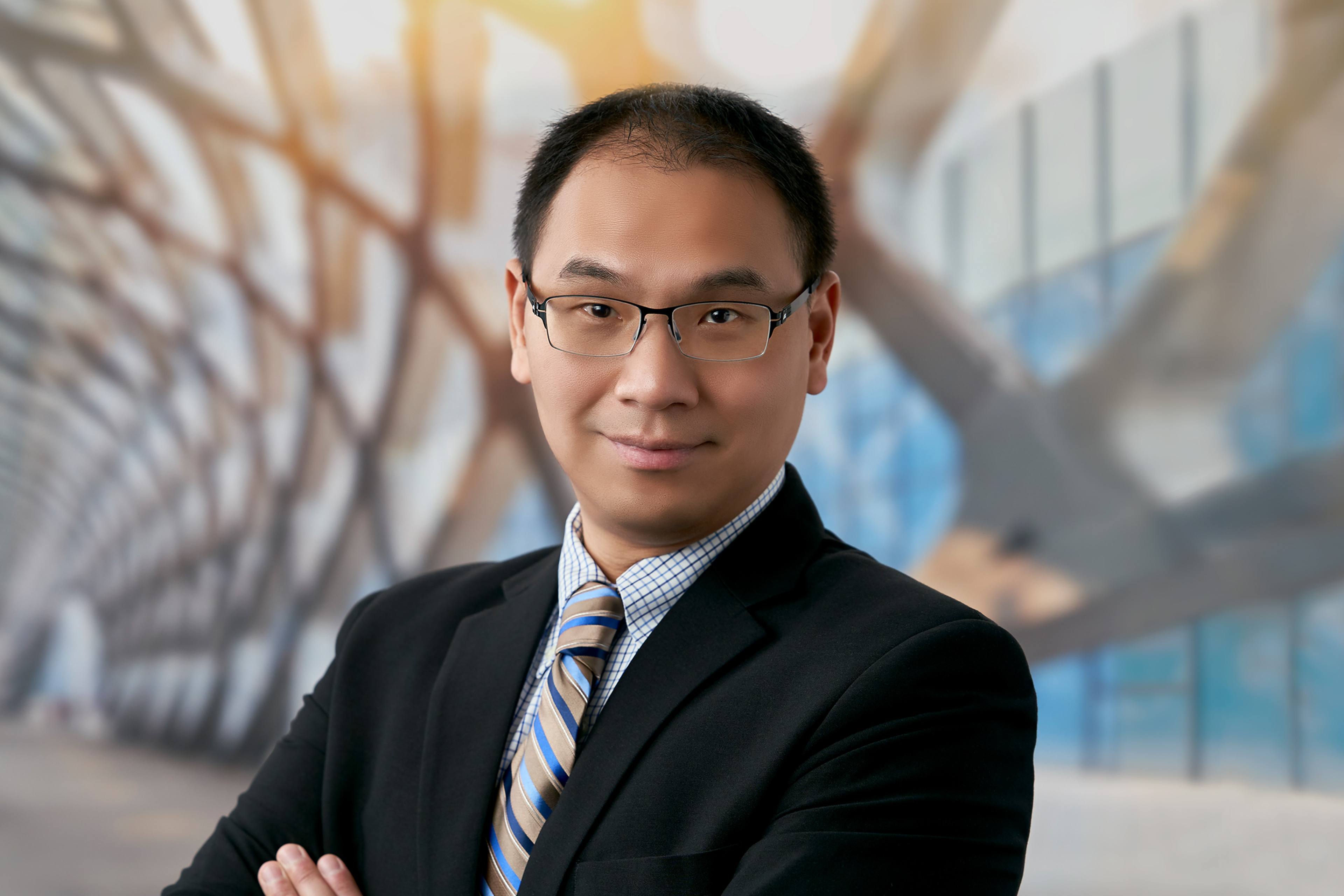 Photographic portrait of Kuangwei Chueh
