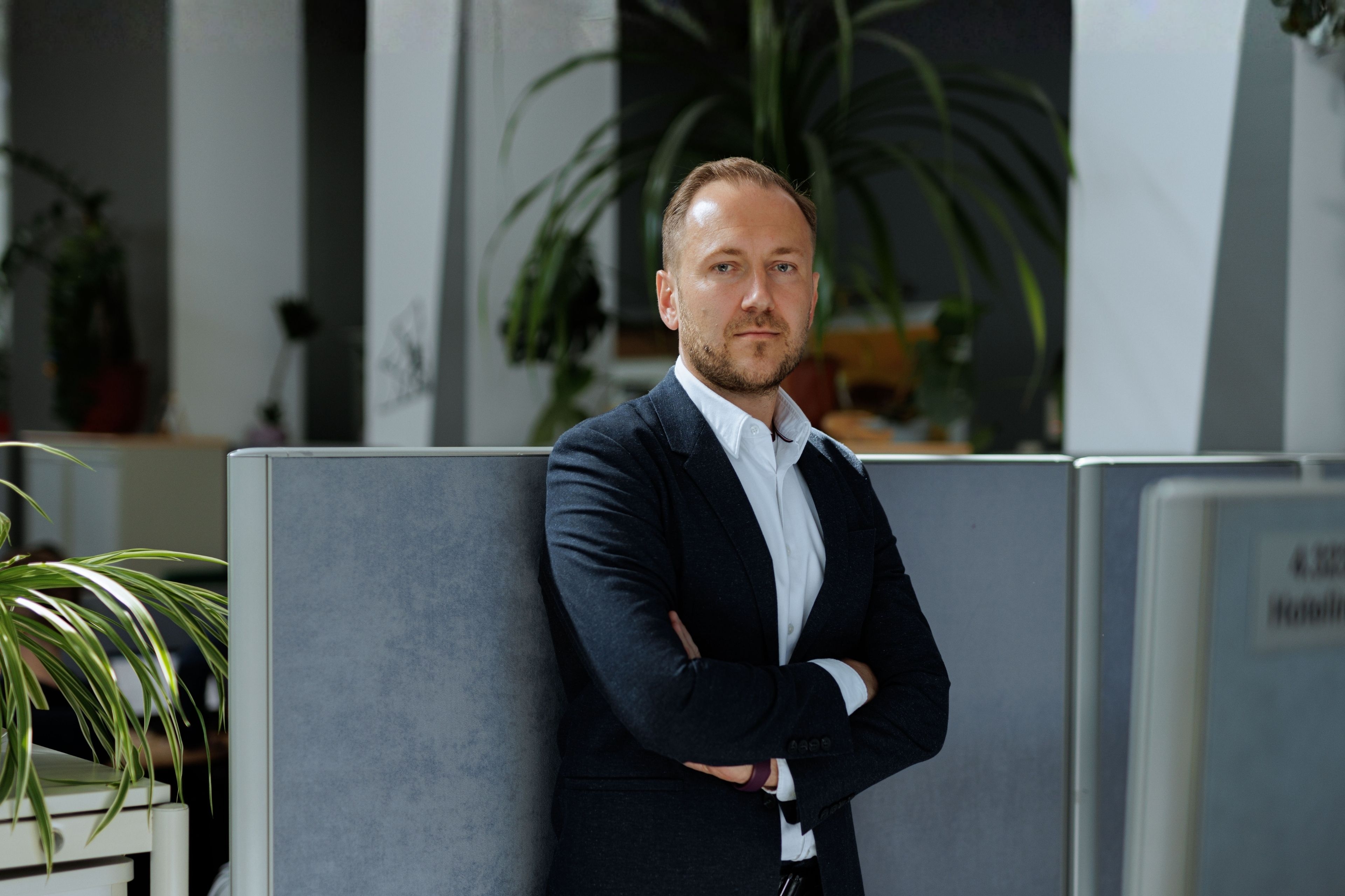 Photographic portrait of Kostiantyn Taranets